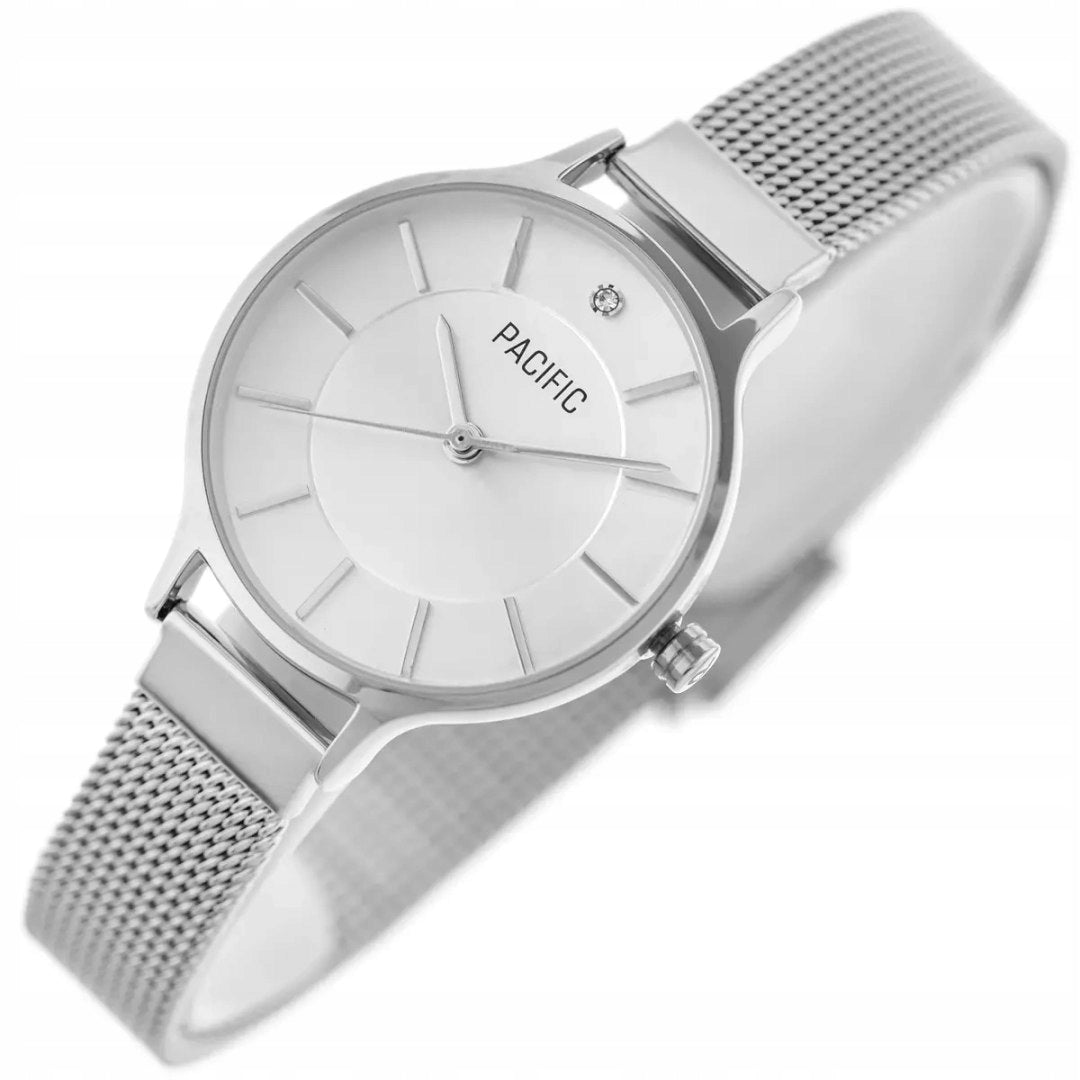 WOMEN'S WATCH PACIFIC X6133-01 - communion net (zy728a) Packaging status original