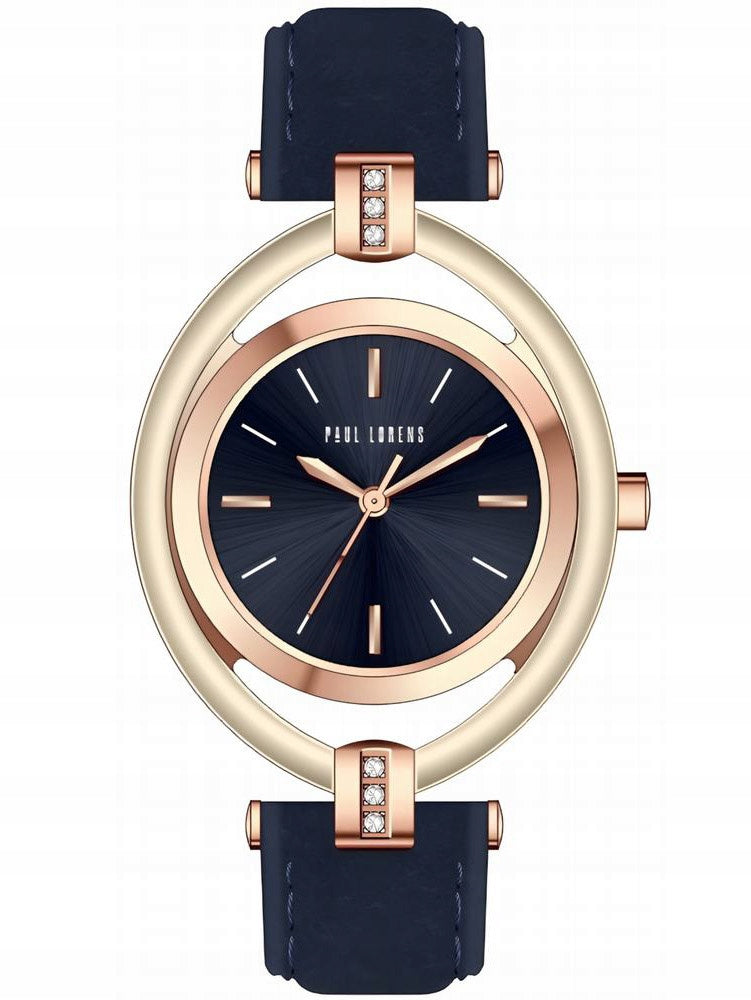 WOMEN'S WATCH PAUL LORENS - PL13628A-6F3 (zg555m) + BOX + ENGRAVING Brand Paul Lorens