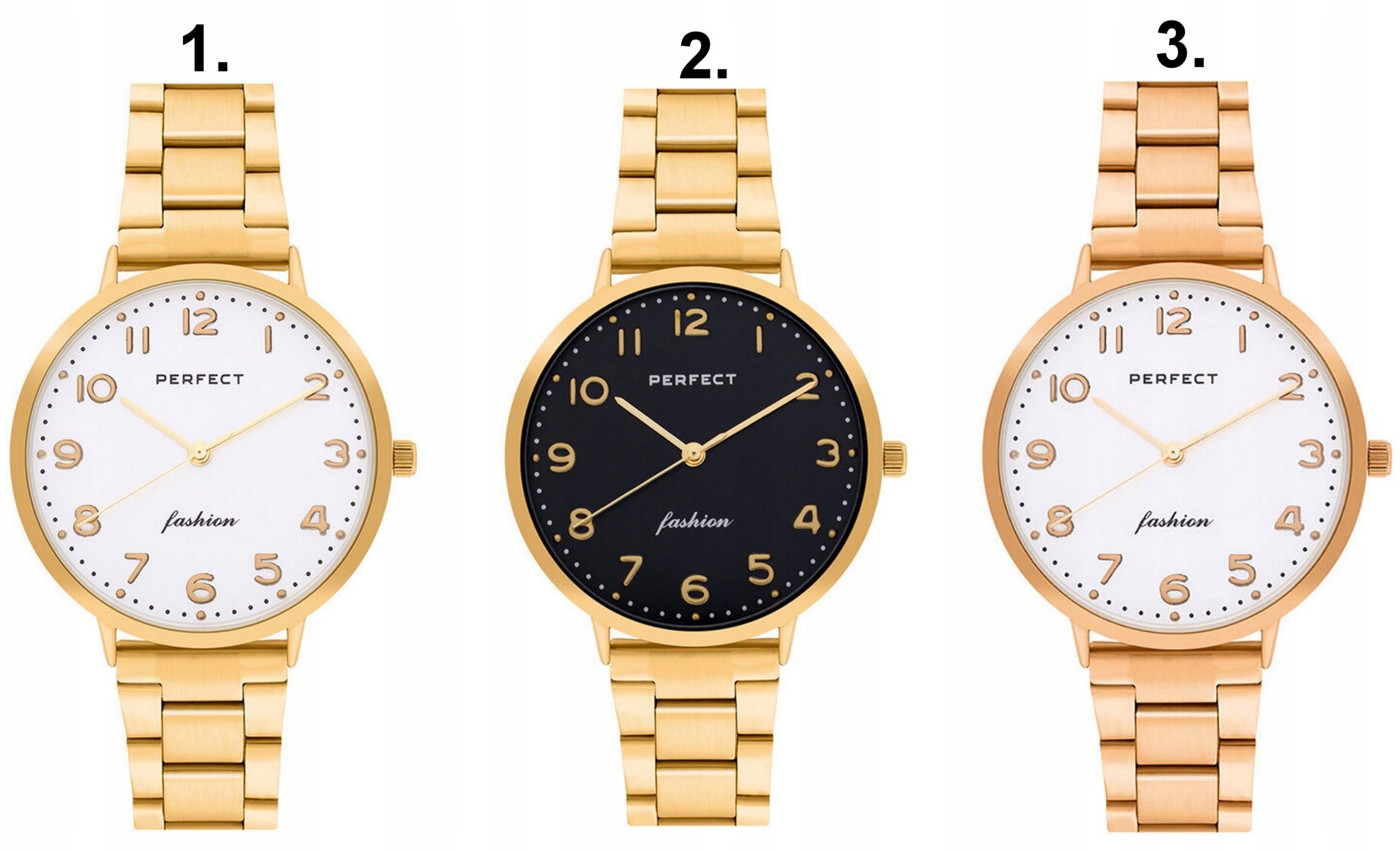 WOMEN'S WATCH PERFECT VERONA bracelet digitS +BOX +ENGRAVING Brand Perfect