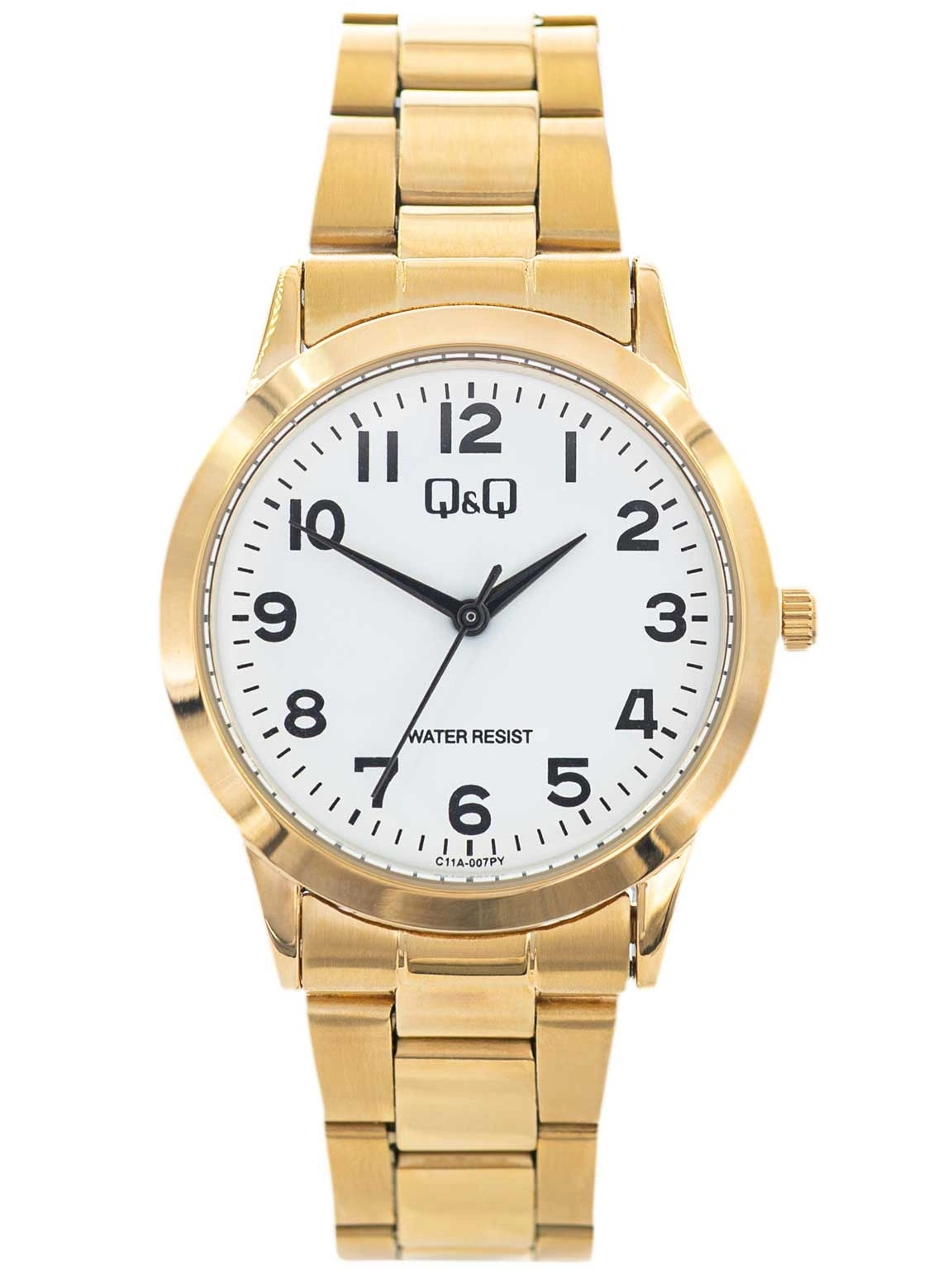 WOMEN'S WATCH QQ C11A-007PY GOLD ON BRACELET CLASSIC FASHIONABLE Brand Q&Q