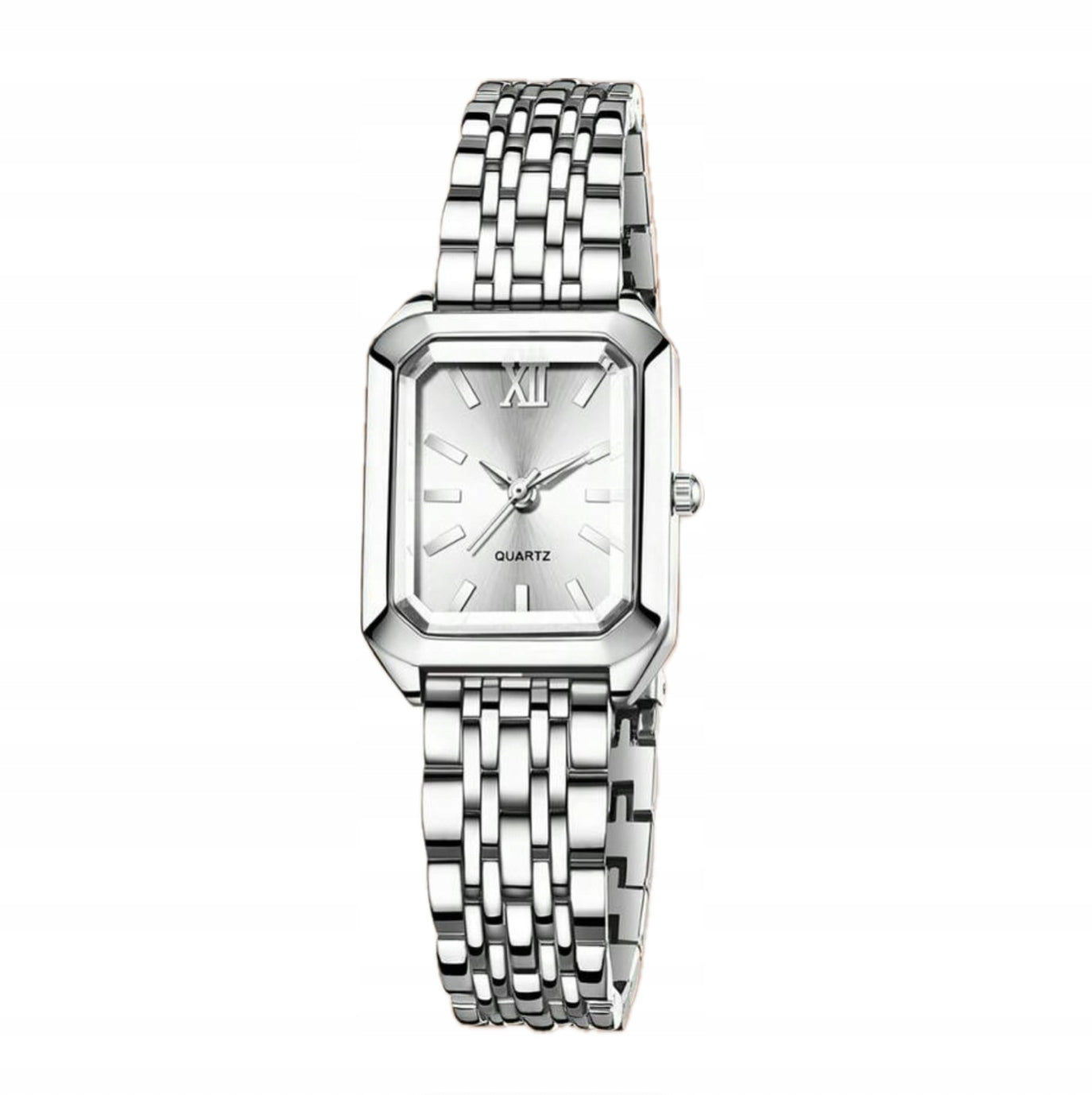 WOMEN'S WATCH SILVER ON BRACELET CLASSIC ELEGANT RETRO BRACELET