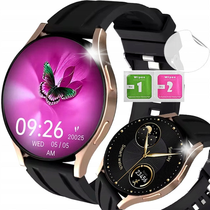 WOMEN'S WATCH SMARTWATCH POLISH MENU TALK SPORT SMART WATCH BLUETOOTH