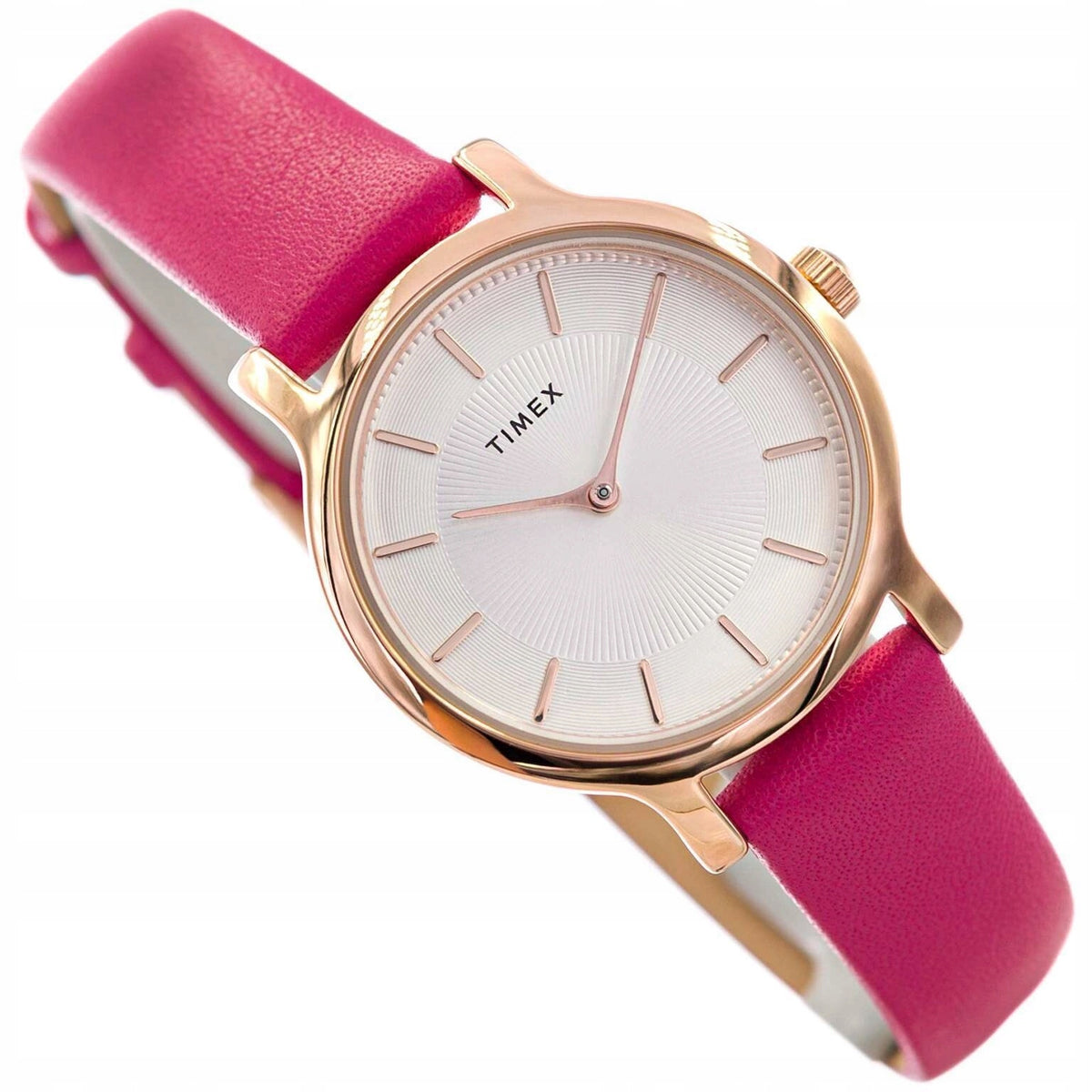 WOMEN'S WATCH TIMEX TW2W54700 TRANSCEND PINK ON STRAP ELEGANT