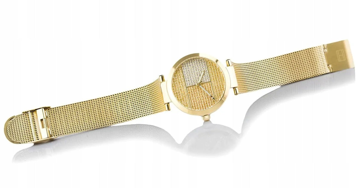 WOMEN'S WATCH TOMMY HILFIGER 1781867 LYNN GOLD ORIGINAL + BOX Brand Tommy Hilfiger