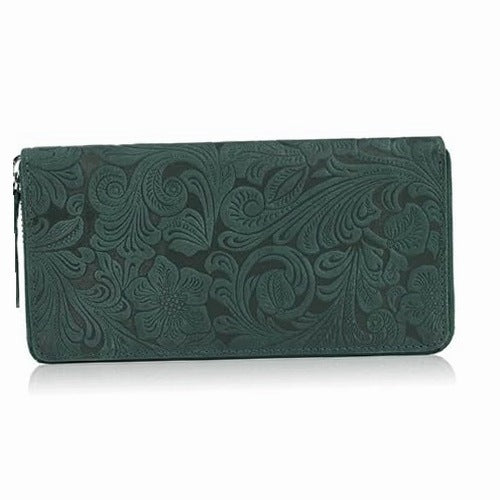 WOMEN'S ZIPPER WALLET FLOWERS RFID PROTECTION FOR WOMEN GIFT WOMEN