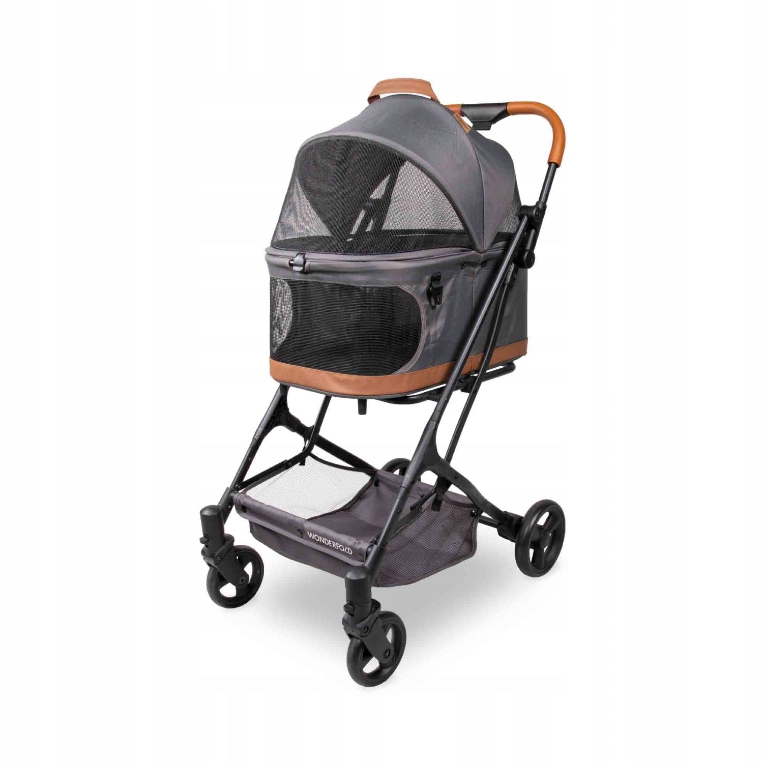WONDERFOLD Bella Small Pet Stroller 3in1 P2 - GRAPHITE Manufacturer code 574015