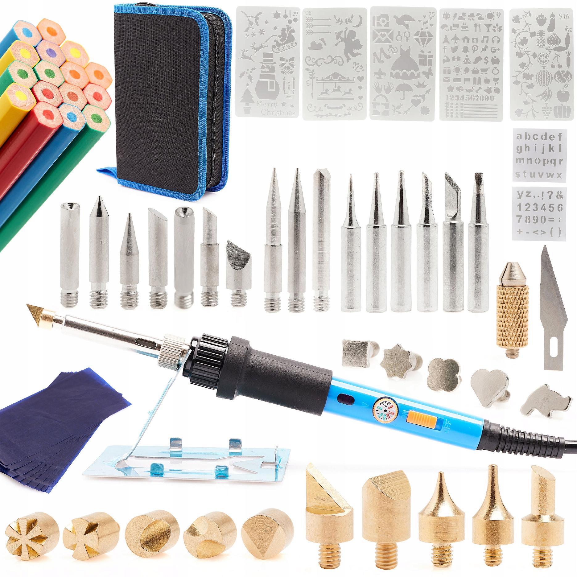 WOOD BURNER YIHUA 947-III SET 70IN1 SOLDERING IRON 60W TECHREBAL