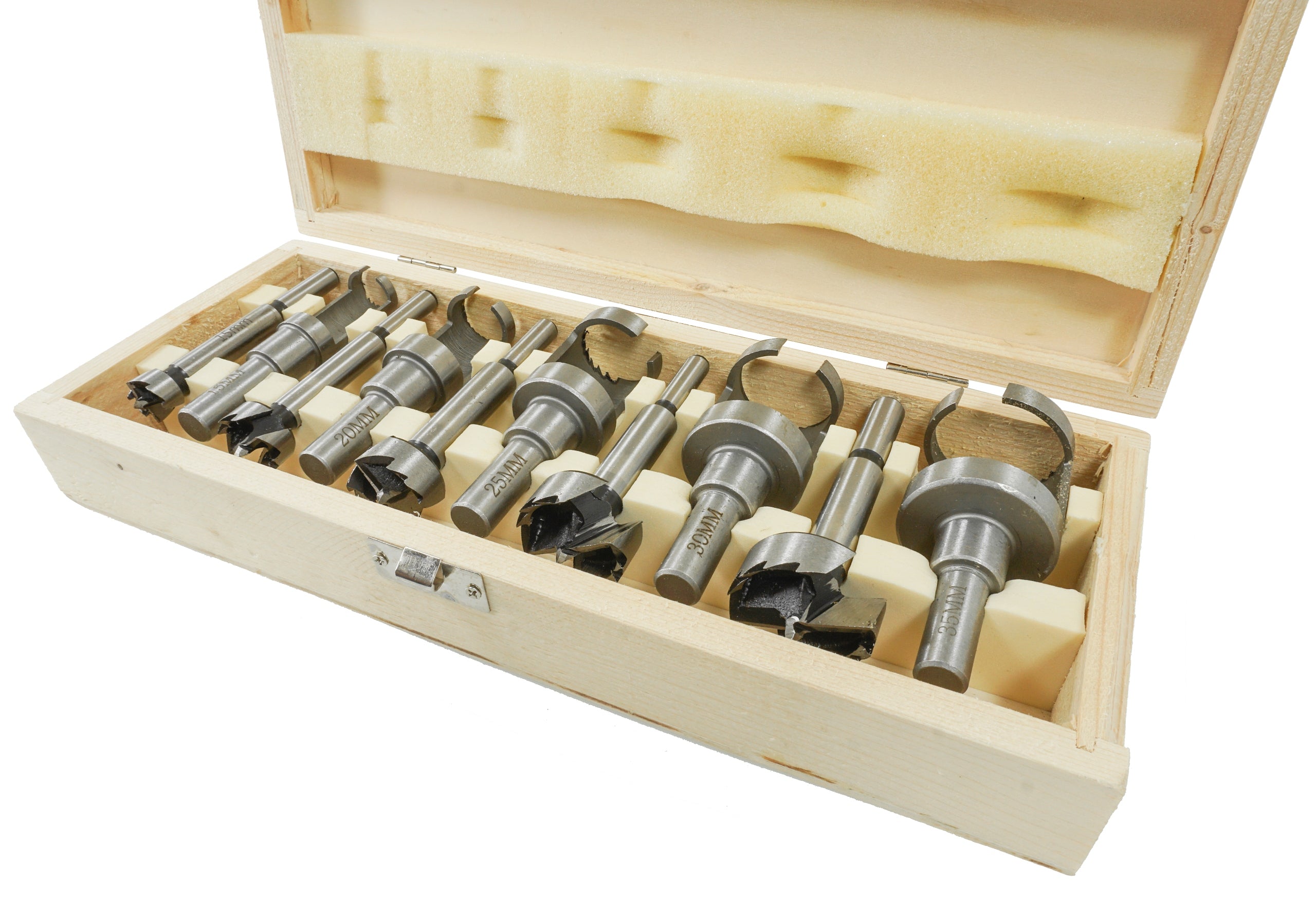 WOOD CUTTERS CAN DRILL BITS 10 PCS TREES 15-35mm Drill bit type drill bit set