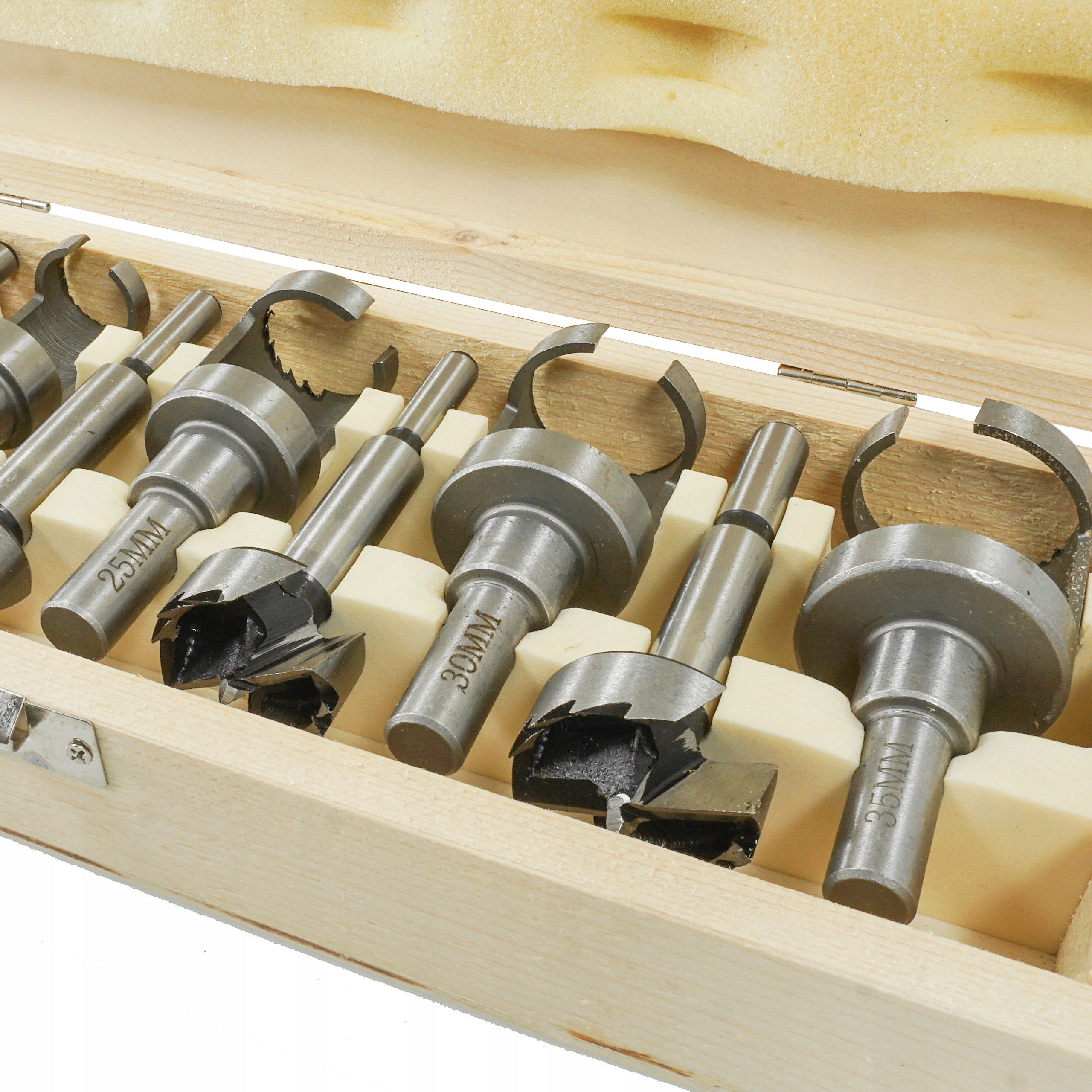 WOOD CUTTERS CAN DRILL BITS 10 PCS TREES 15-35mm Mounting type cylindrical