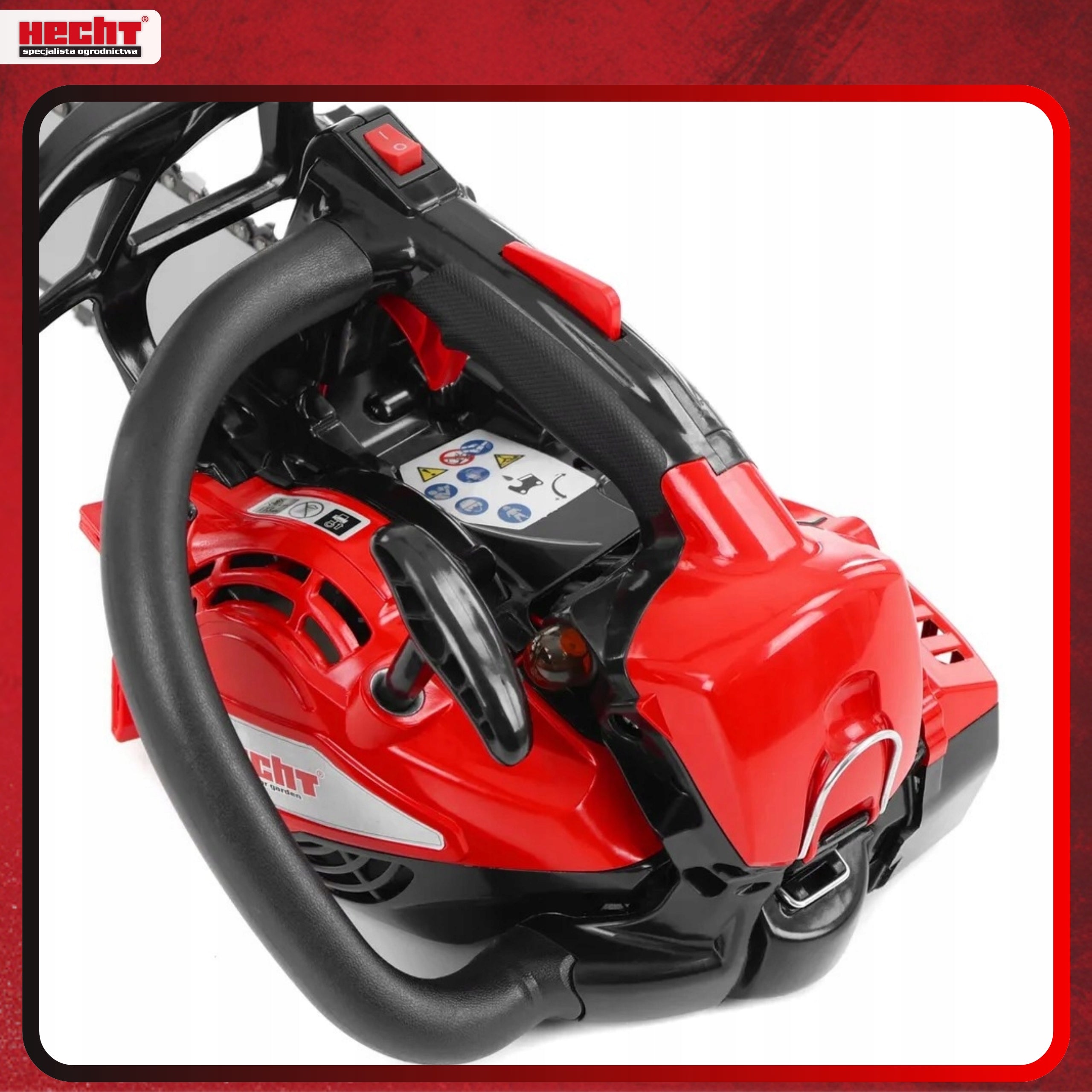 WOOD CUTTING CHAINSAW 924R POWER 0,8kW 30CM Chain manufacturer Hecht