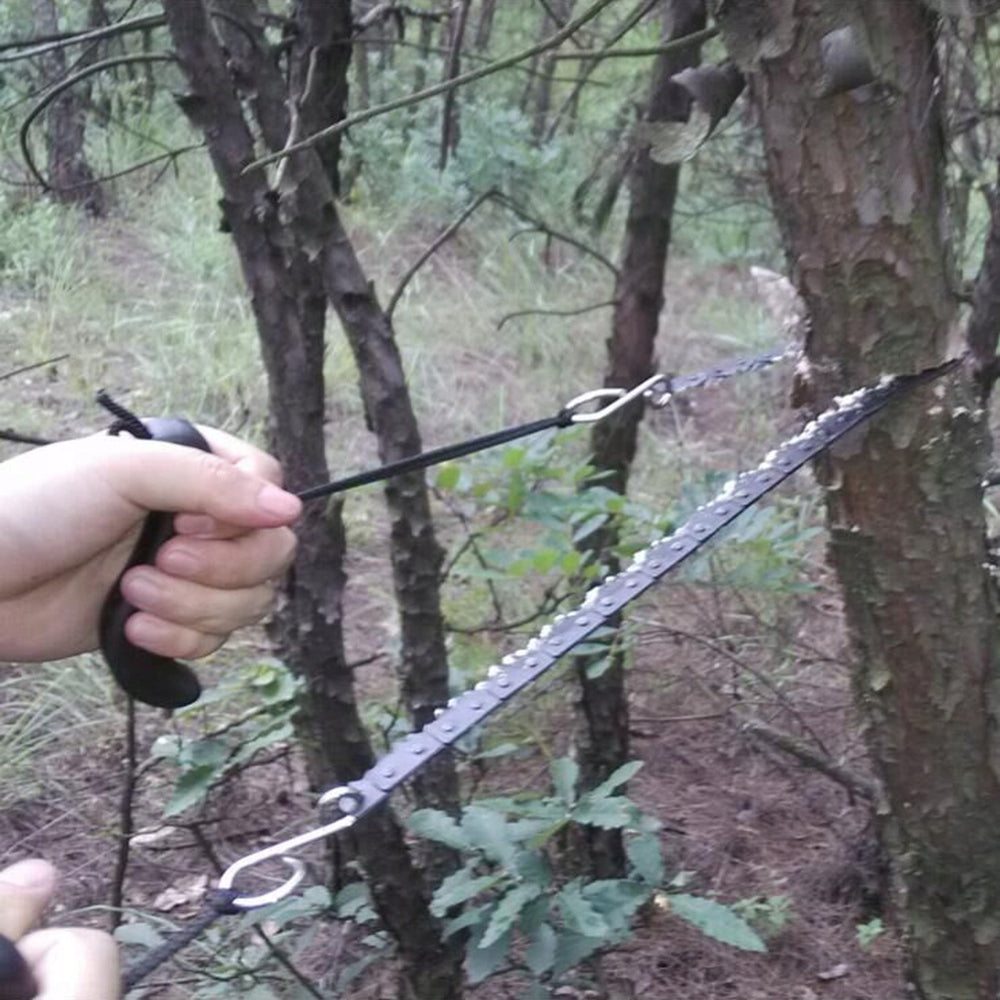 WOOD CUTTING ROPE SAW BRANCH STRING SURVIVAL CAMPING ROPE Brand no brand