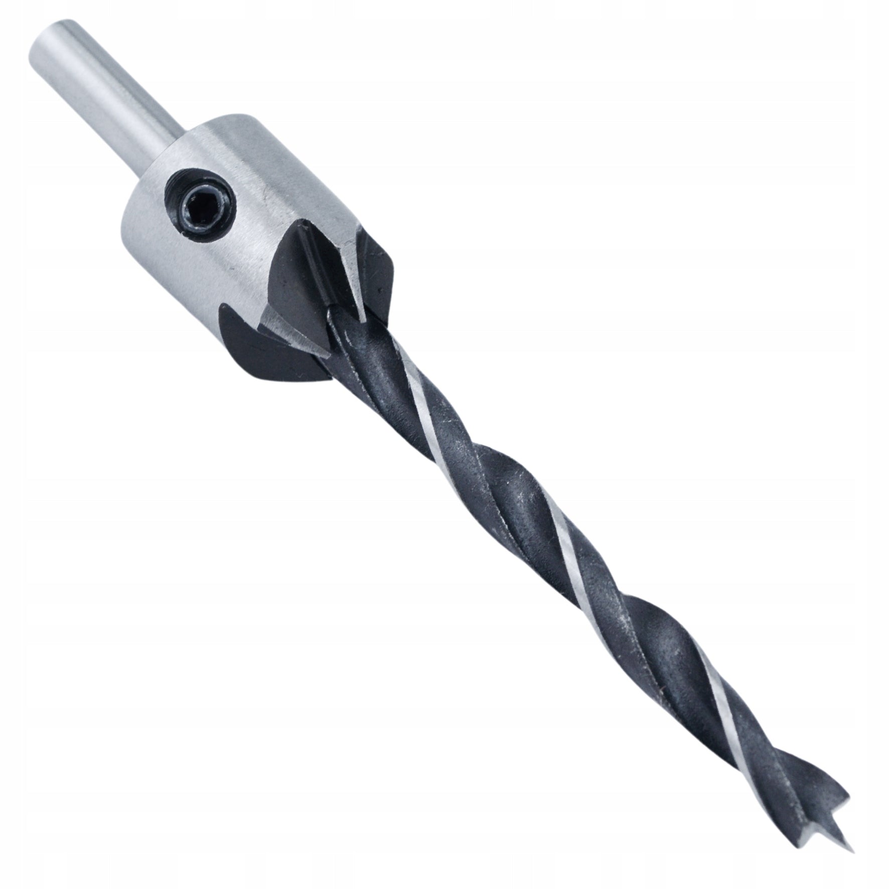 WOOD DRILL BITS FOR CHIPBOARD MDF OSB WITH DREDGE 4 PIECES 3-6MM BL. Brand Black