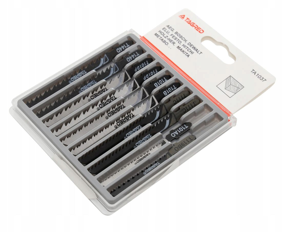 WOOD JIGSAW BLADES 10 PIECES Manufacturer code TA1037