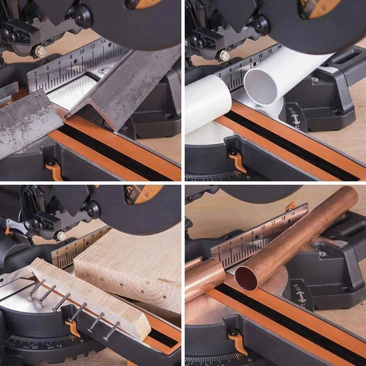 WOOD MITER SAW EVOLUTION POWER R210MS+ SAW 210 MM + LASER Power supply mains