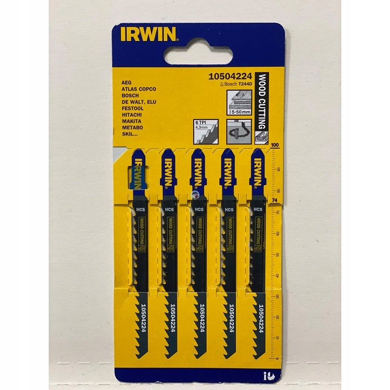WOOD SAW BLADE FOR JIGSAW 10504224 IRWIN Brand Irwin