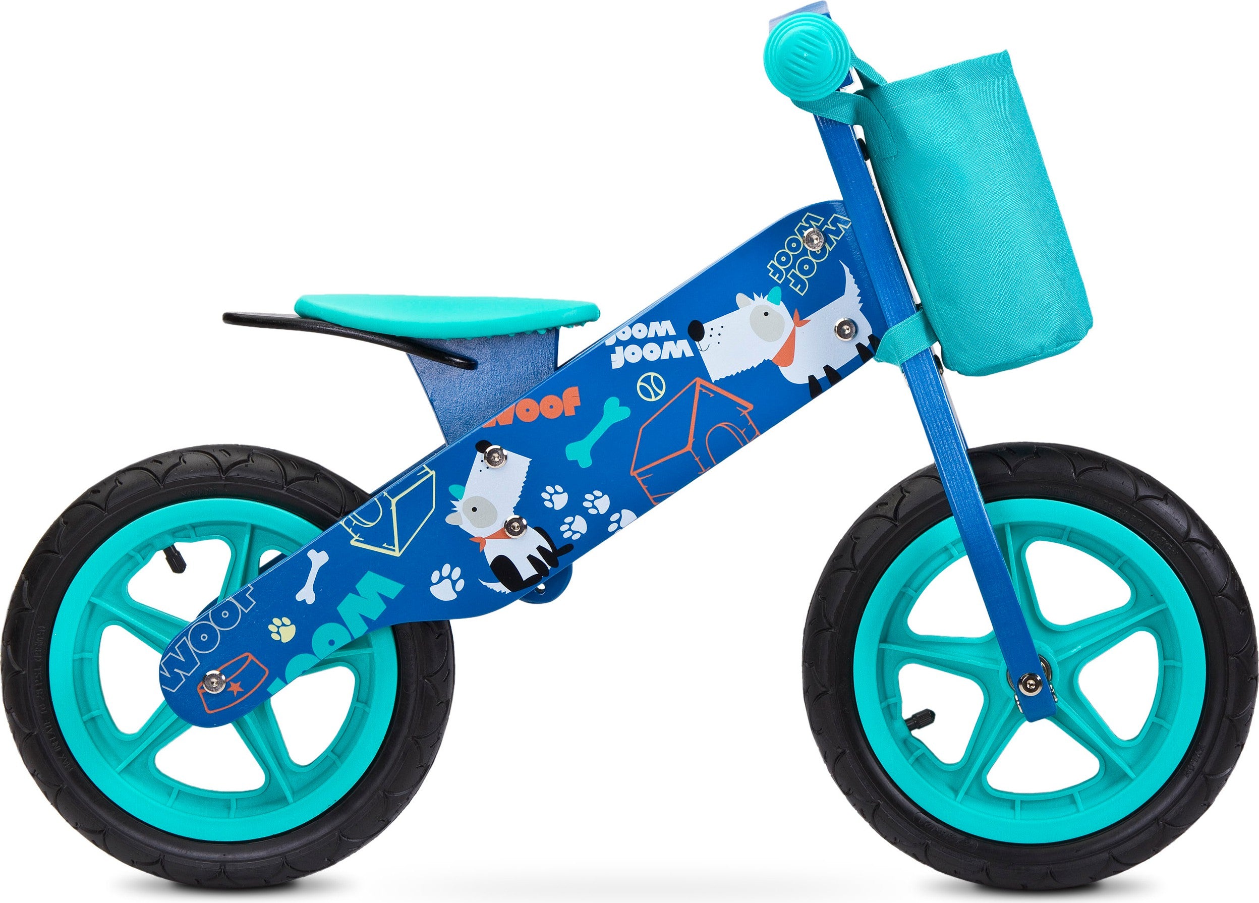 WOODEN BALANCE BIKE ZAP TOYZ Manufacturer code TOYZ-0250