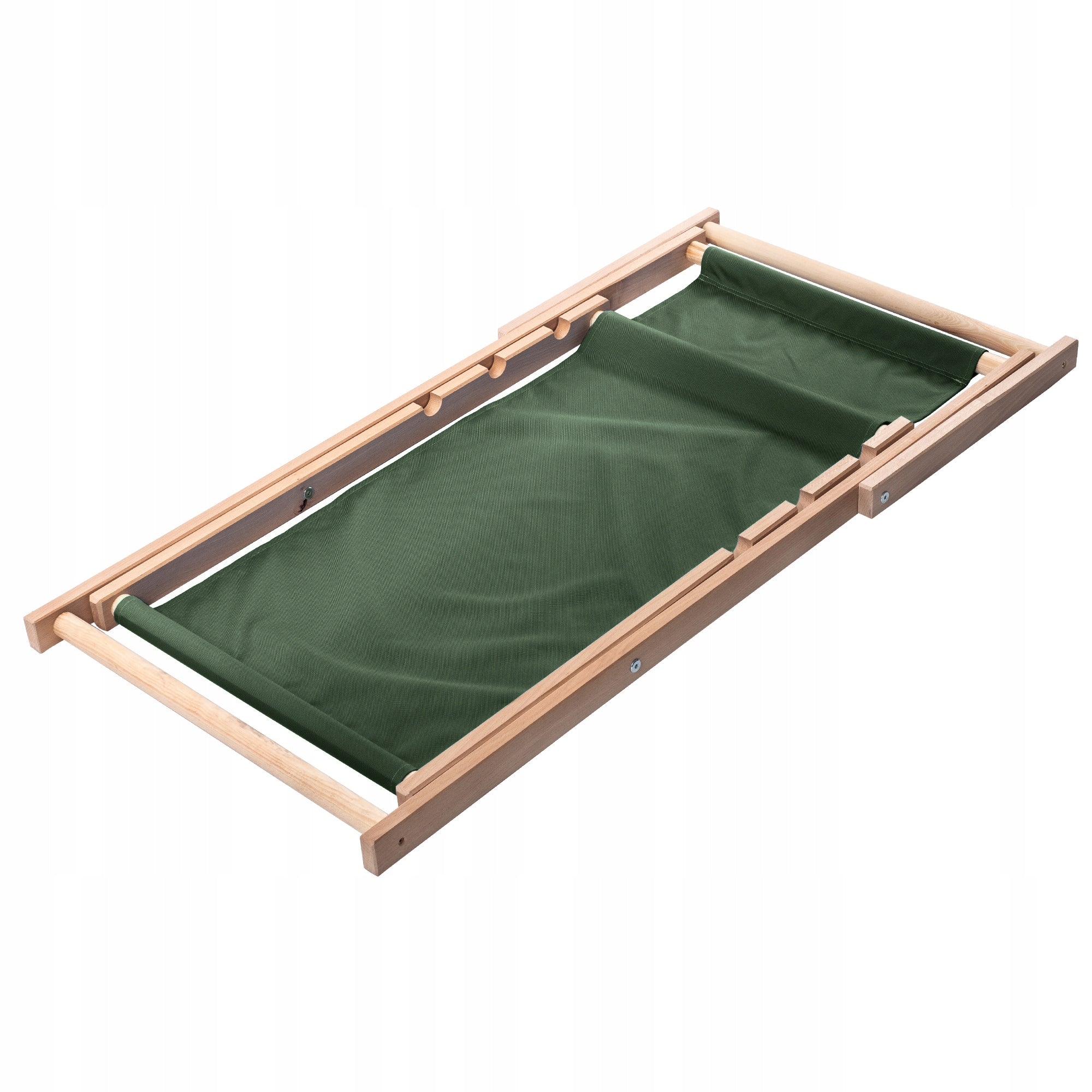 WOODEN BEACH LOUNGER FOLDING SUN LOUNGERS 2x Polish HIGH QUALITY Model leżak drewniany składany