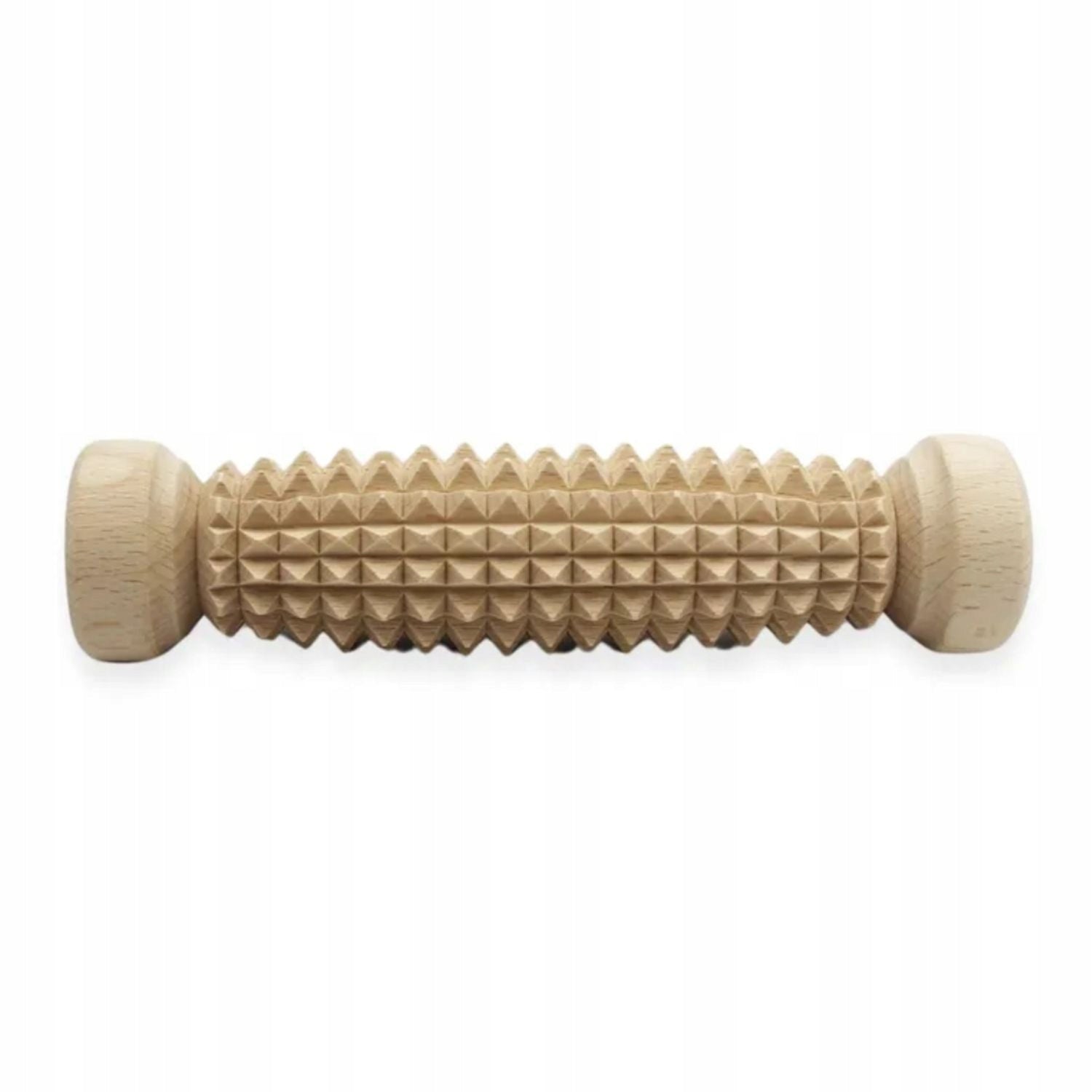 WOODEN FOOT BODY MASSAGER WITH PROJECTIONS 1 ROLL made in Poland Packaging status original