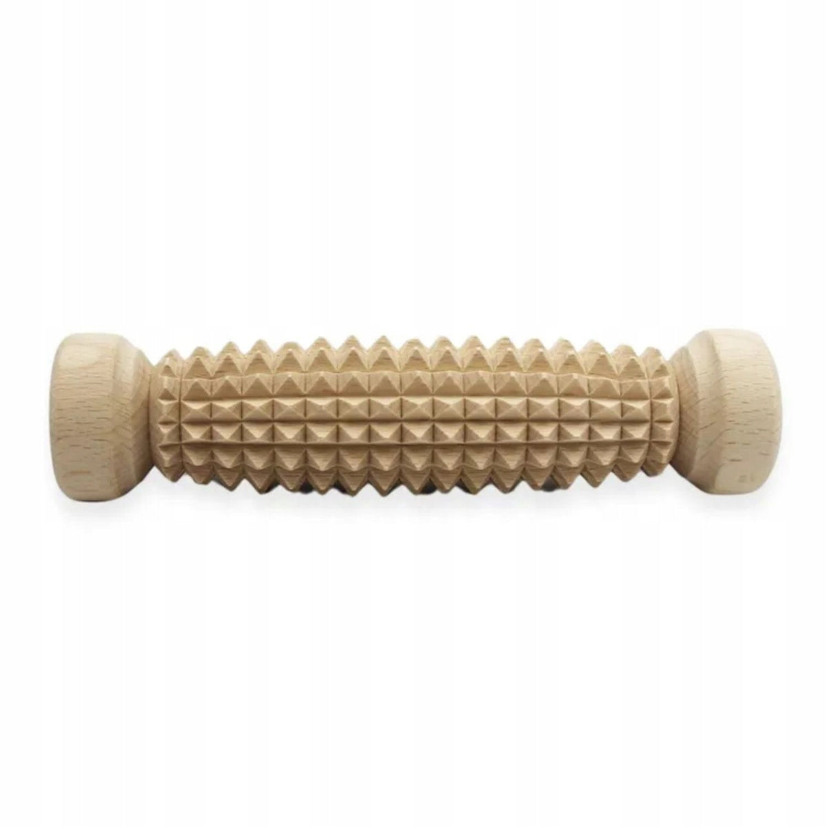 WOODEN FOOT BODY MASSAGER WITH PROJECTIONS 1 ROLL made in Poland Packaging status original