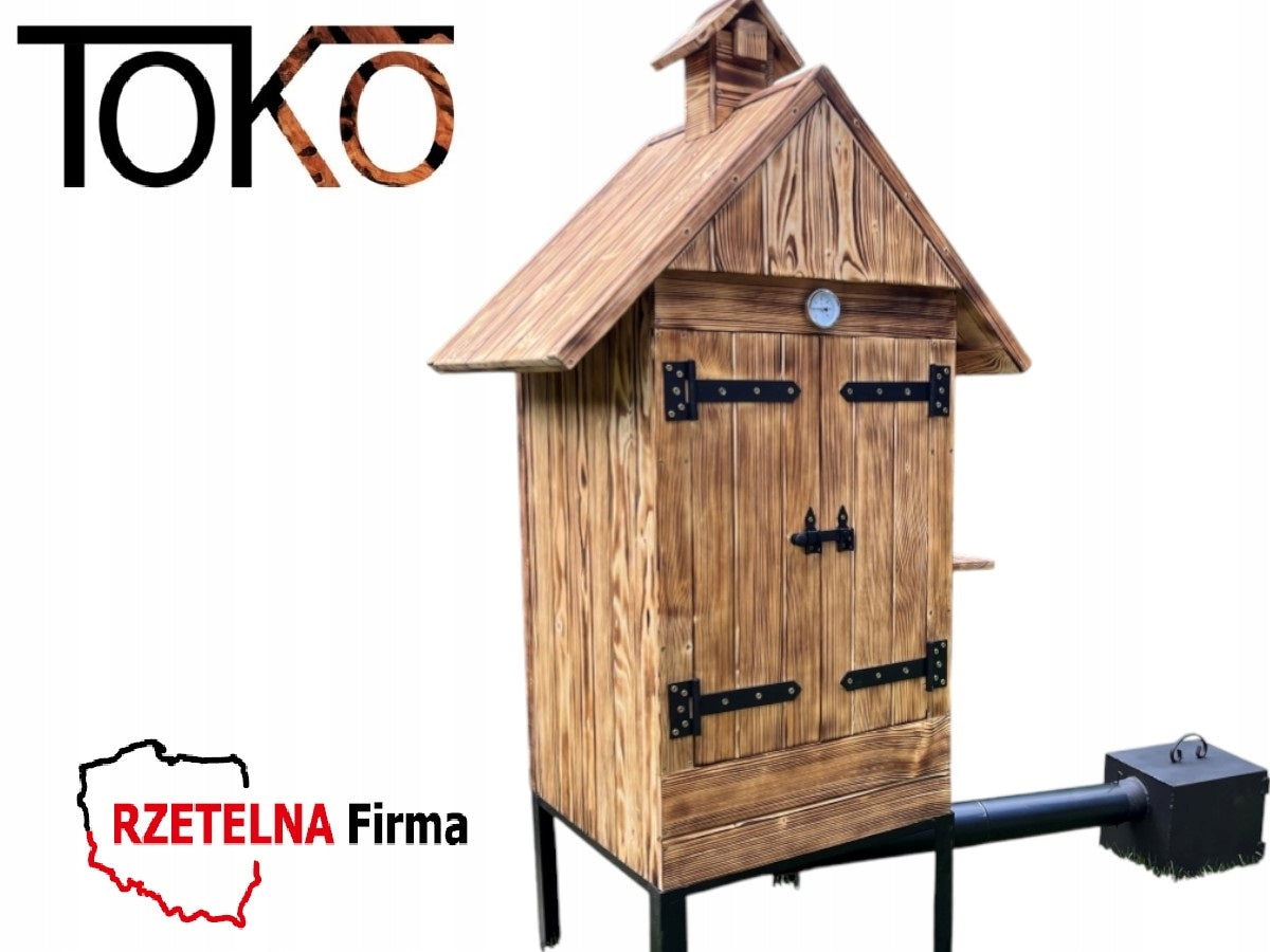 WOODEN GARDEN SMOKEHOUSE TOKO
