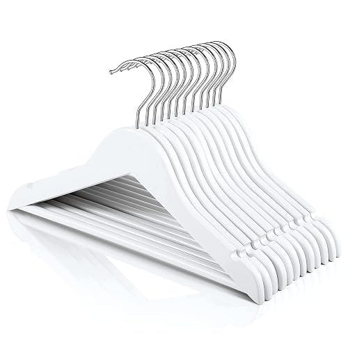 WOODEN HANGERS FOR CHILDREN 20 PIECES NATURAL WOOD ROTATION 360 Brand no brand
