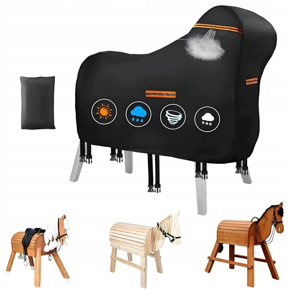 WOODEN HORSE COVER GARDEN OXFORD 420D STRONG