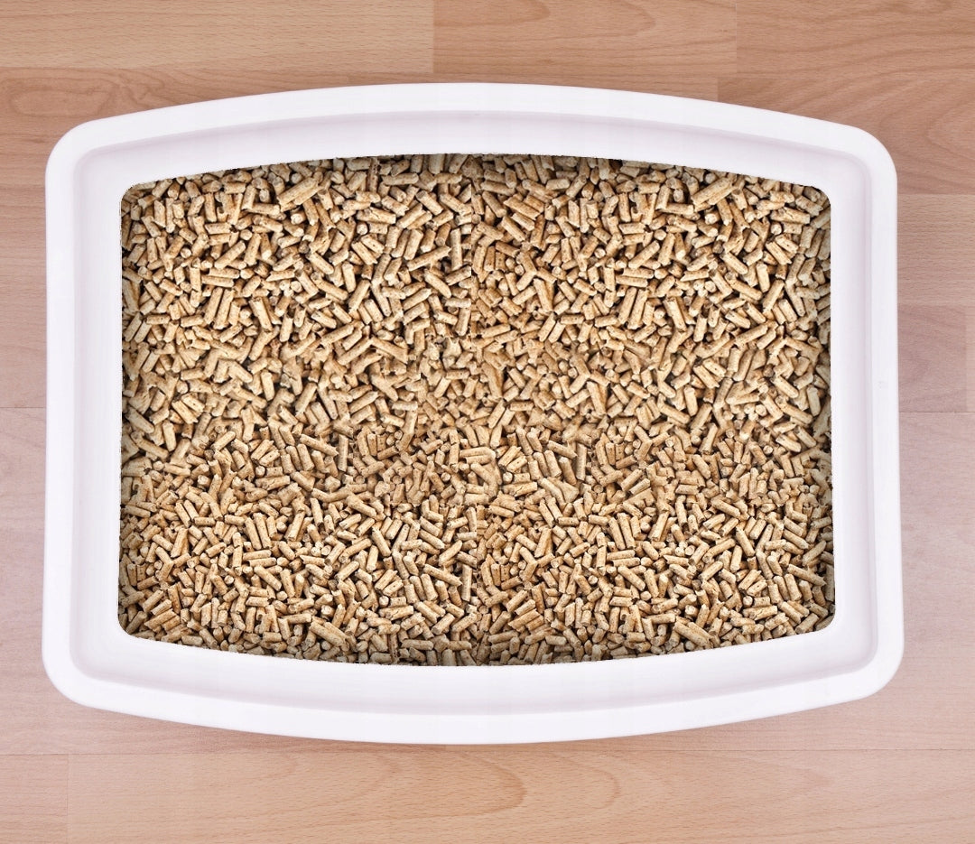 WOODEN LITTER FOR CAT PIGS 15KG LIGHT NATURAL NON-CAKING PELLET Brand Wood4Pets
