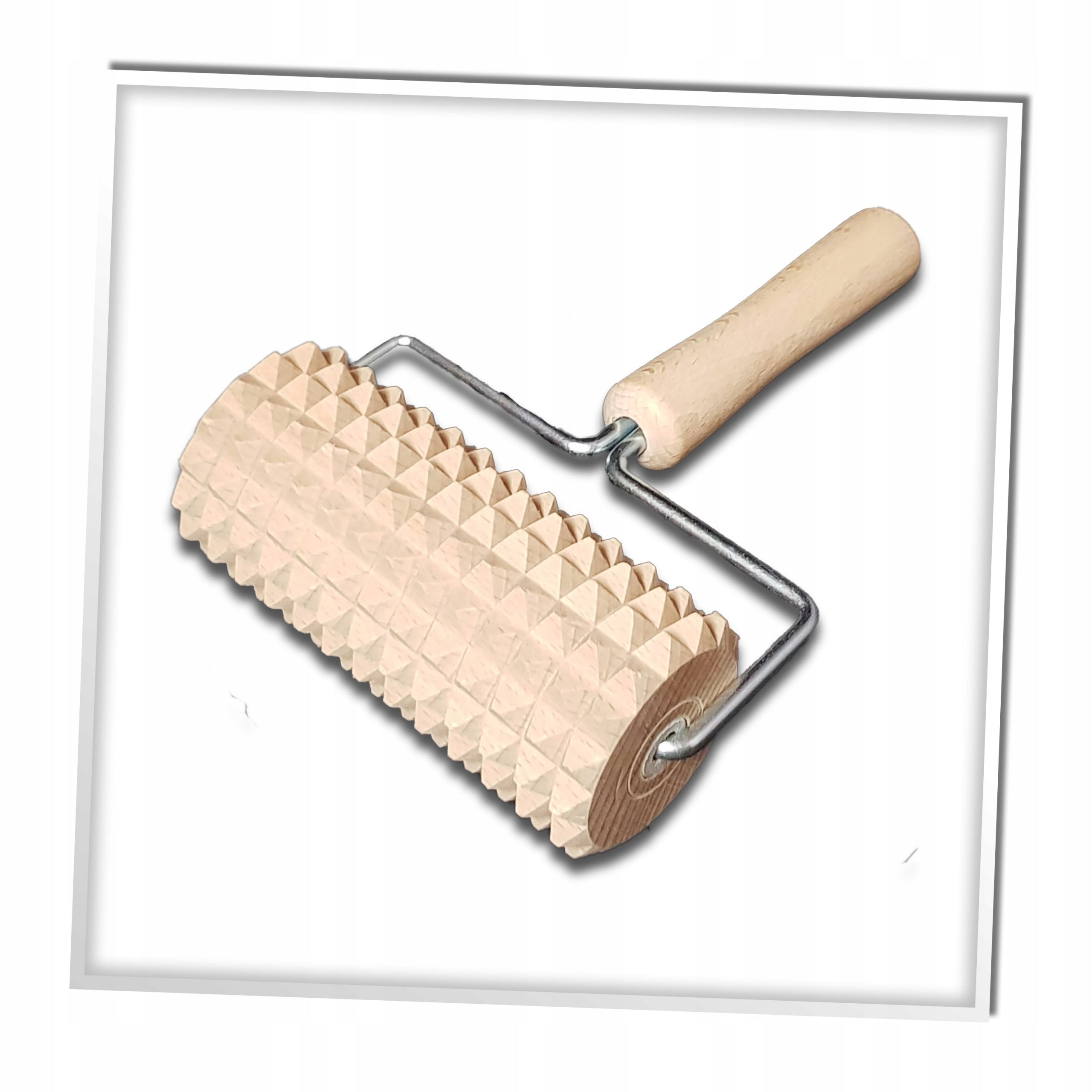 WOODEN MASSAGER For Body Muscle Foot Massage Color brown