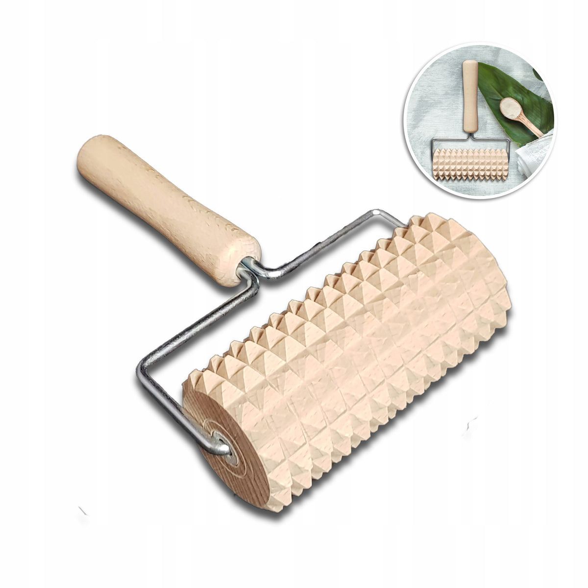 WOODEN MASSAGER For Body Muscle Foot Massage