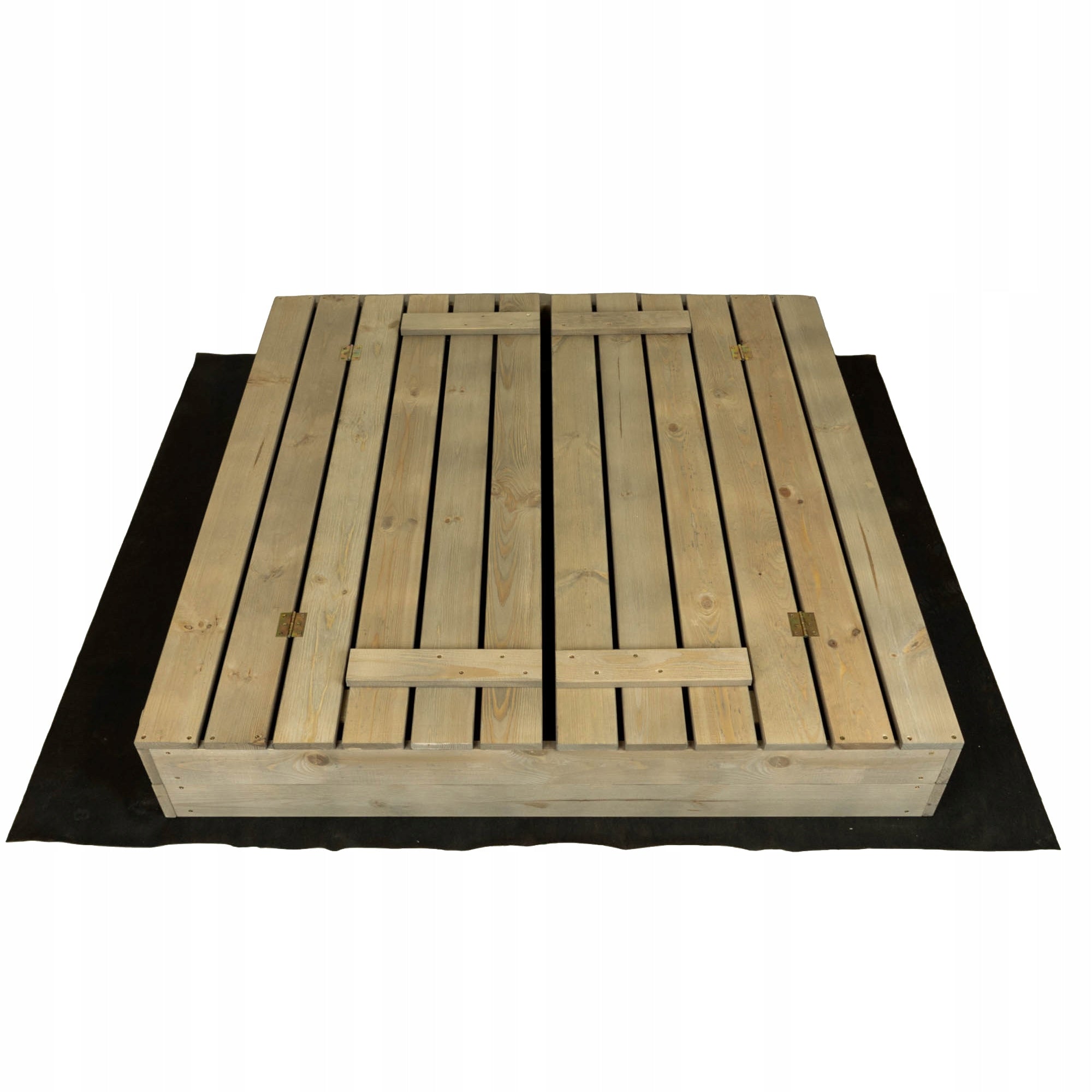 WOODEN SANDBOX CLOSED 120cm IMPREGNATED Kind wooden