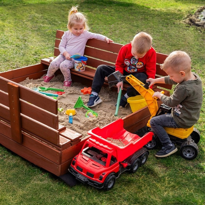 WOODEN Sandbox for GARDEN DURABLE IDEAL FOR CHILDREN EAN (GTIN) 5907719499352