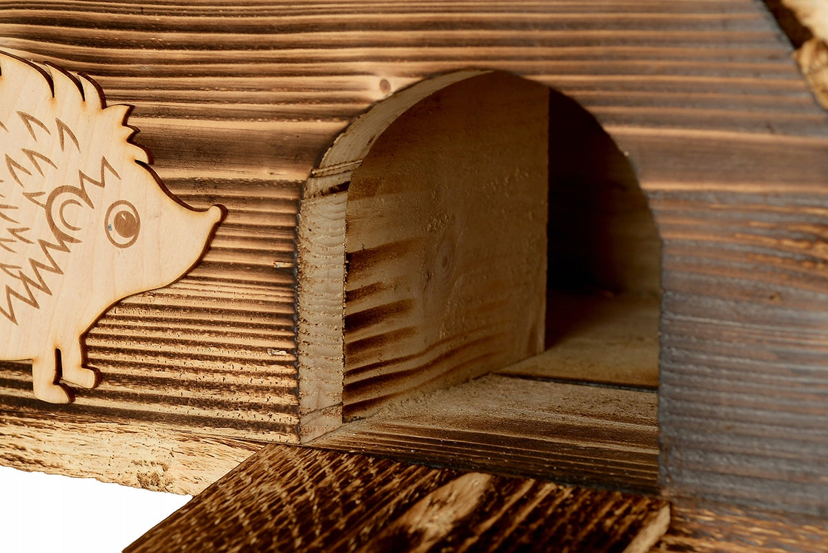 WOODEN cottage house for HEDGEHOG hedgehog booth bed MANUFACTURER FEEDER Manufacturer code 10046787
