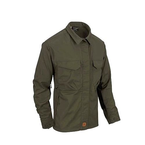 WOODSMAN COYOTE TAIGA GREEN TACTICAL SHIRT FOR MEN HOME