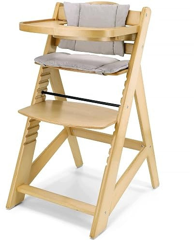 WOODY FEEDING CHAIR ADJUSTABLE HEIGHT FOR KIDS Color white