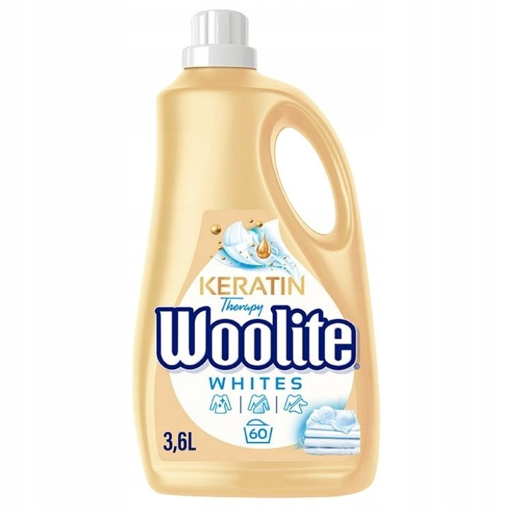 WOOLITE BLACK & WHITE WASHING LIQUID FOR BLACK AND WHITE THINGS 2X 3,7L Brand Woolite