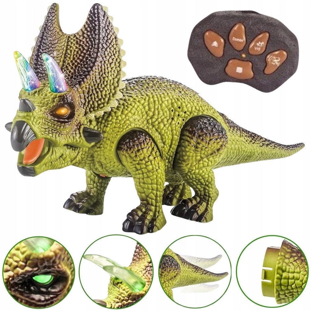 WOOPIE Dinosaur Remote Controlled RC Robot Triceratops