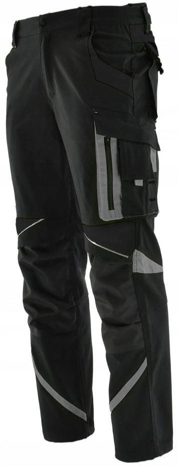 WORK PANTS elastic to waist NEOFLEX stretch spandex BHP STRONG 48