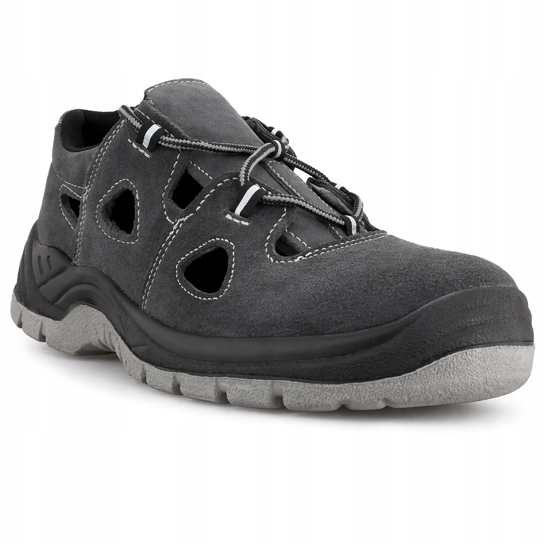 WORK SANDALS MEN'S WORK SHOES LIGHT SPORTS WITH TOE S1 SUMMER AIR Manufacturer code Buty robocze sandały męskie z podnoskiem