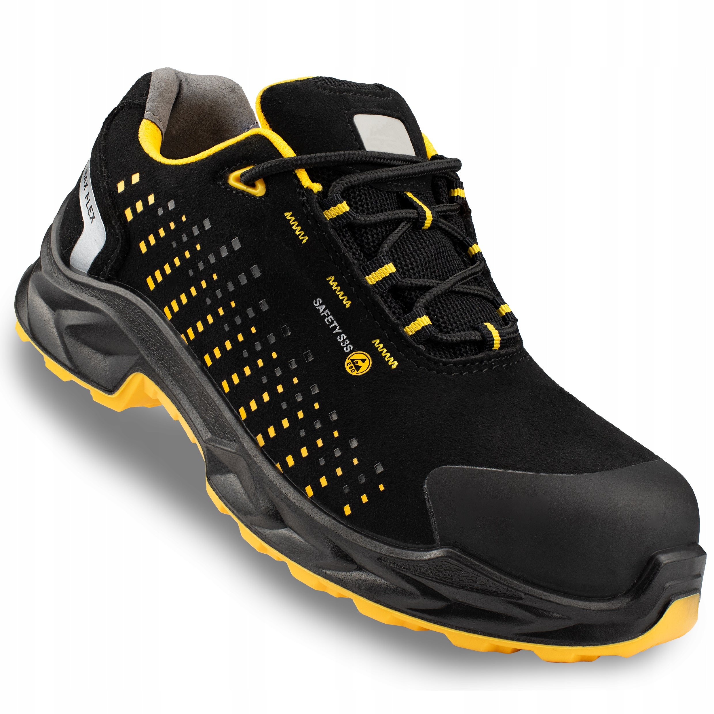 WORK SHOES S3 MEN'S SAFETY SPORTS SHOES LIGHT COMFORTABLE WITH TOE Manufacturer code buty robocze męskie półbuty z noskiem BHP