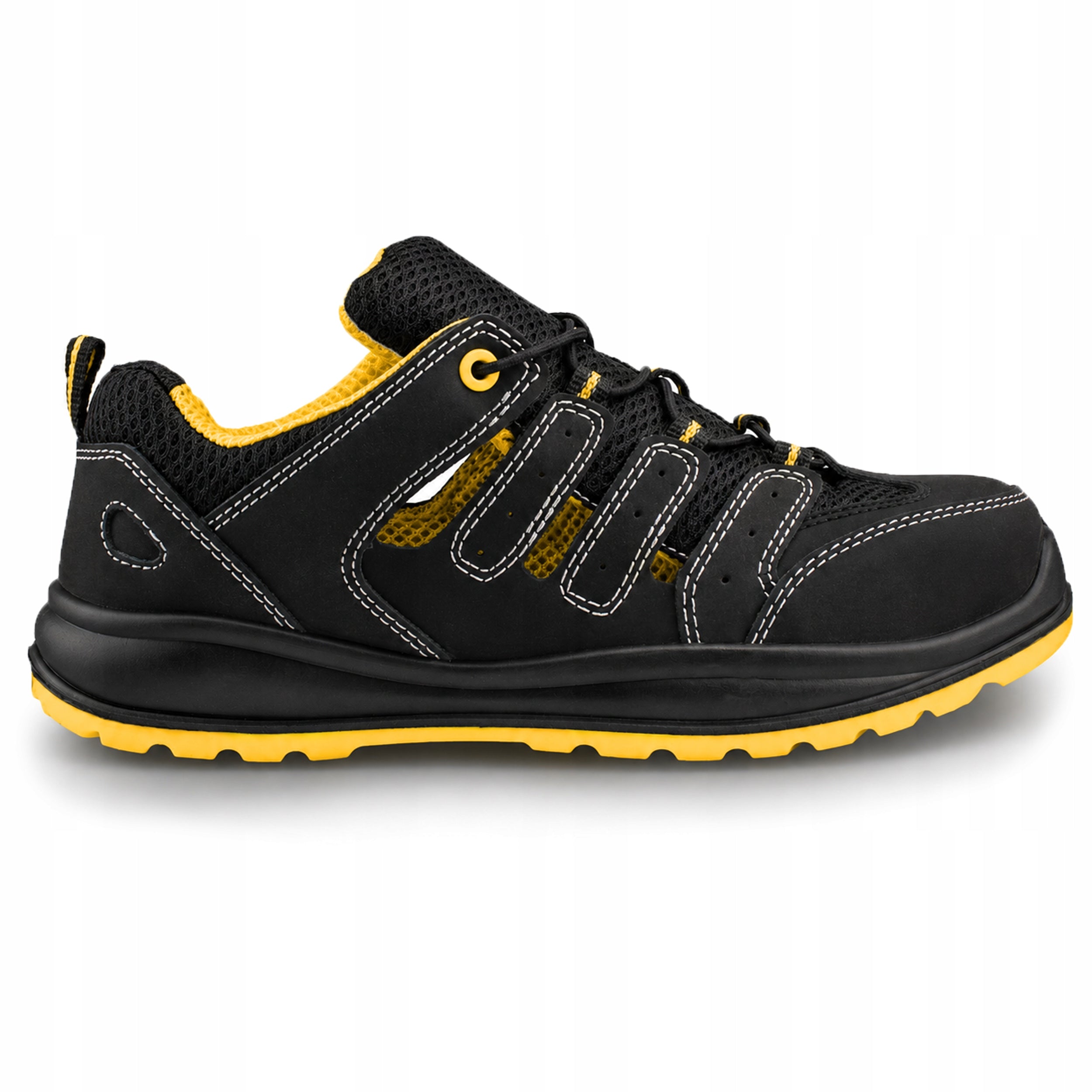 WORK SHOES SANDALS MEN'S PROTECTIVE S1 SHOES WITH METAL TOE CAP BHP Manufacturer code Sandały ochronne zawodowe z podnoskiem
