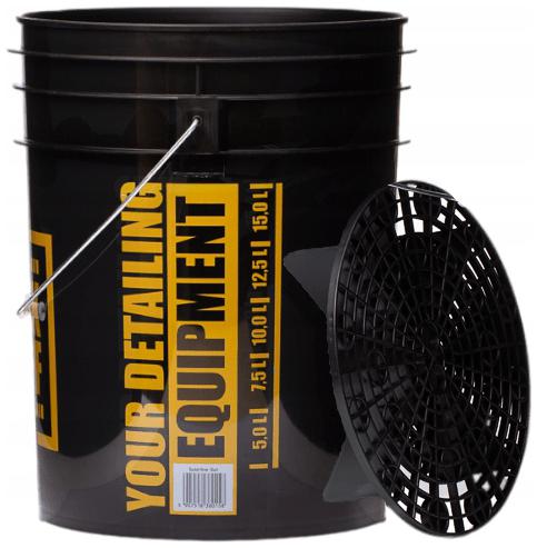 WORK STUFF BUCKET BLACK RINSE + SEPARATOR