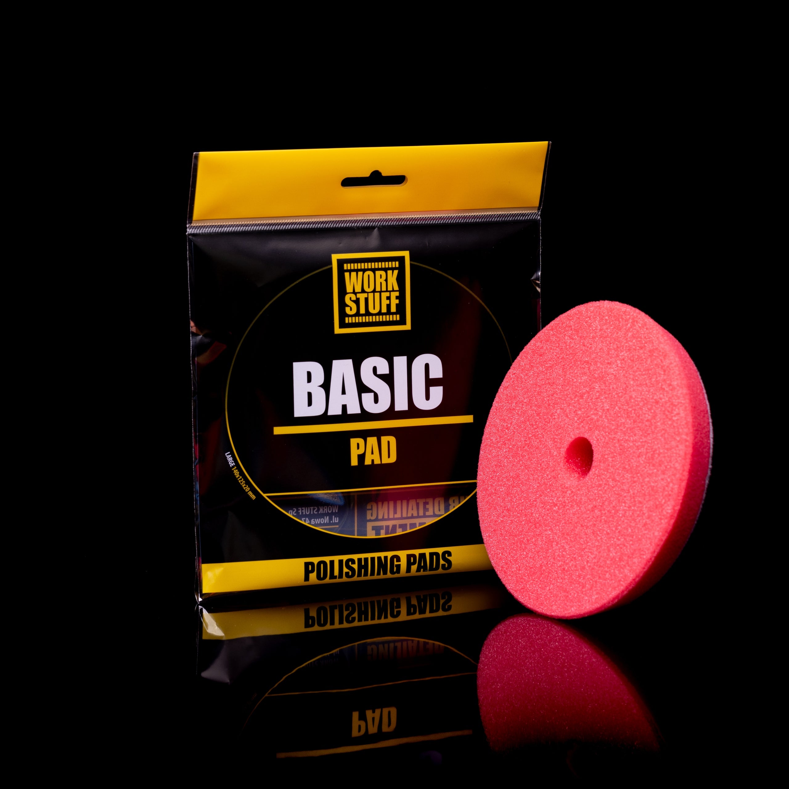 WORK STUFF Basic Pad Finish 140 125mm Soft Polishing Pad Finish Manufacturer Work Stuff