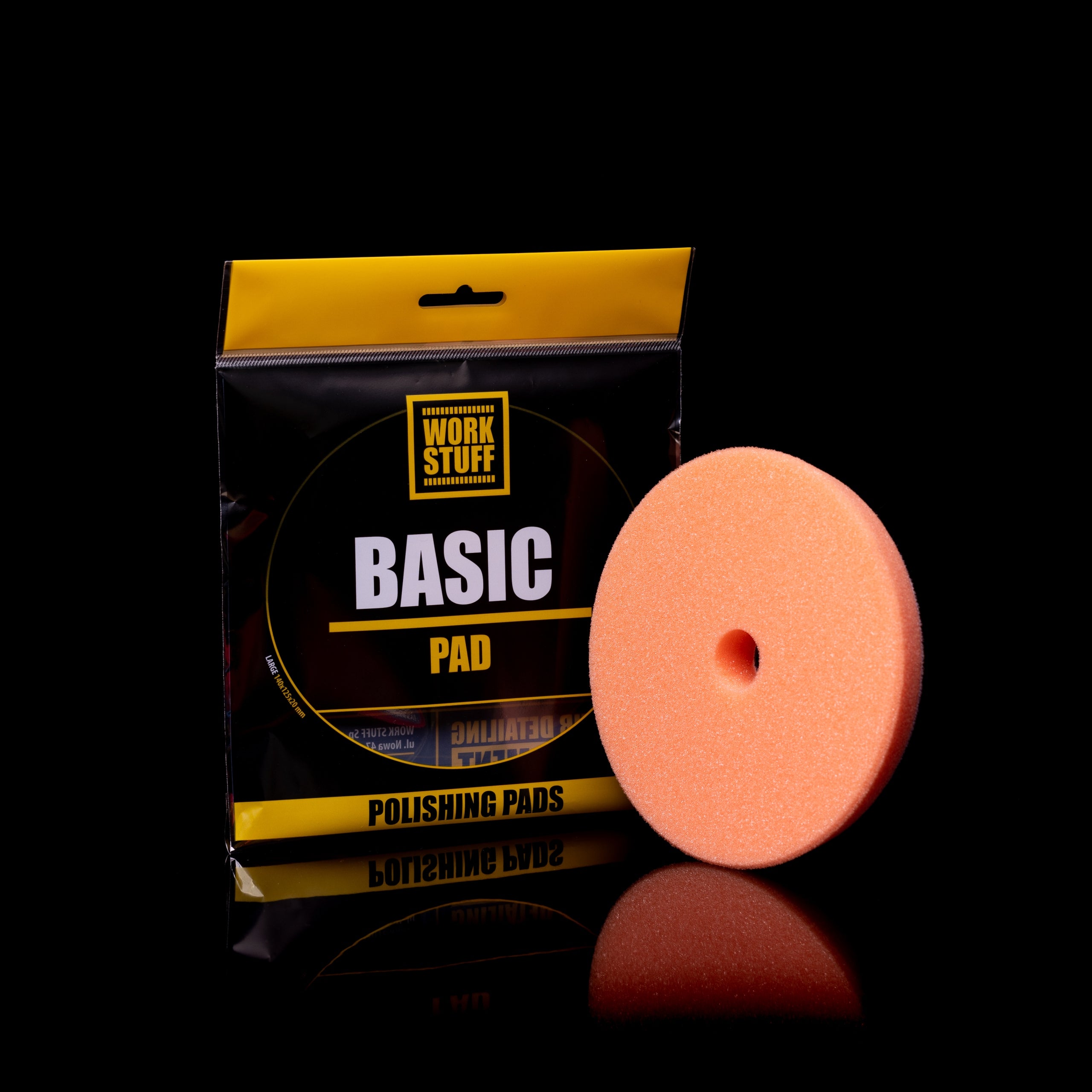 WORK STUFF Basic Pad One Step 140 125 Medium Cut Polishing Pad Manufacturer Work Stuff