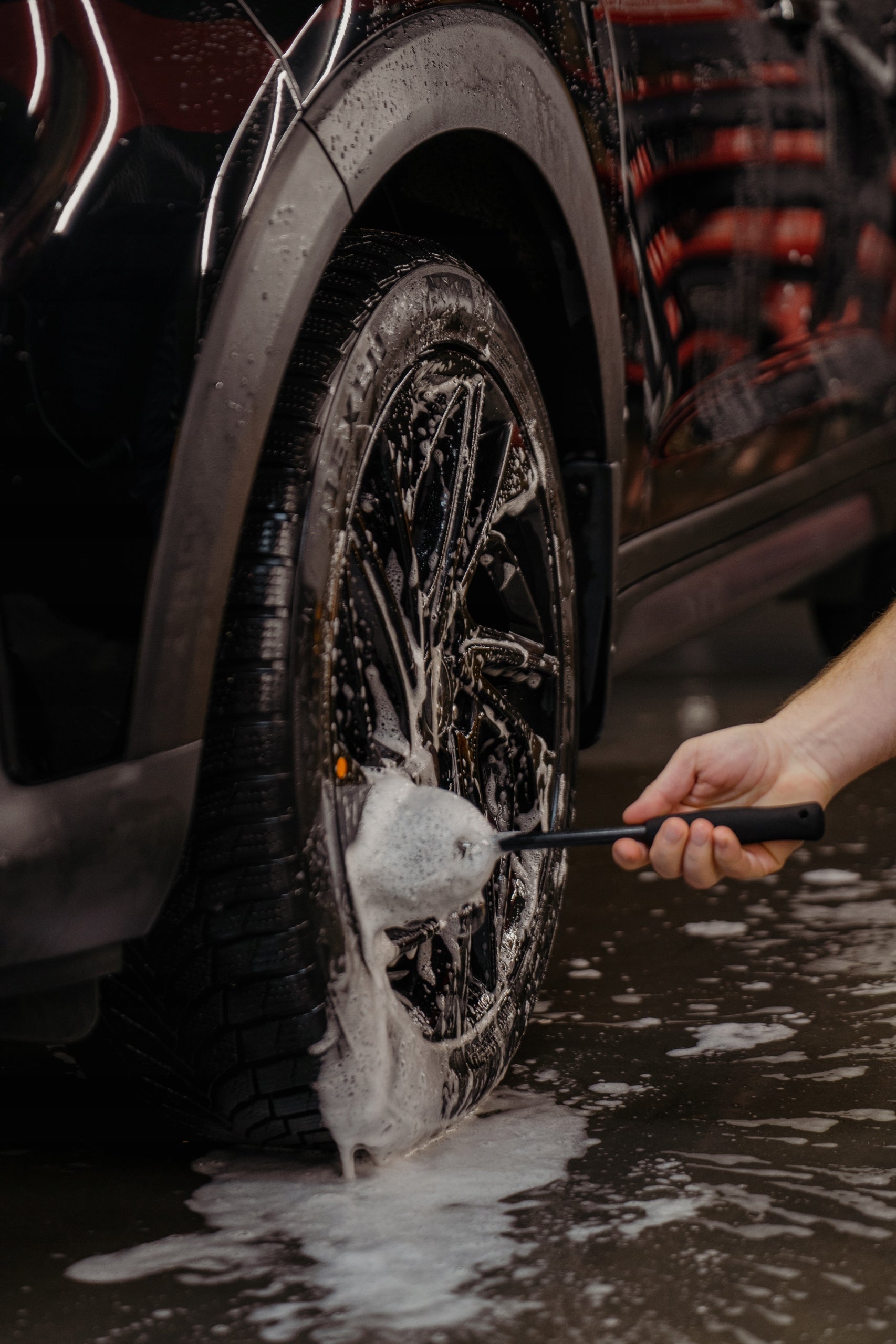 WORK STUFF Squall Microfiber Wheel Rim Cleaning Brush Manufacturer Work Stuff