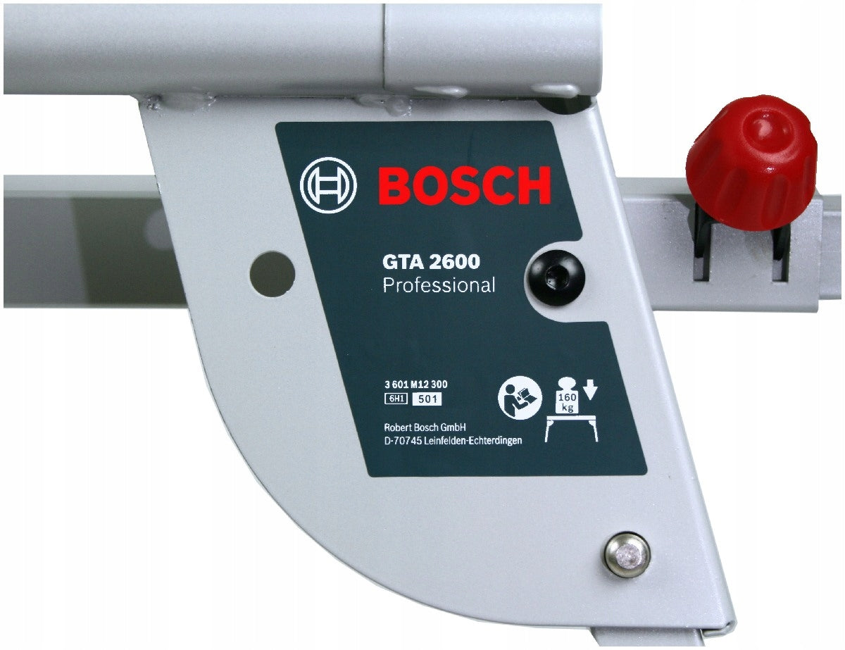 WORK TABLE 2,6m GTA 2600 for GCM BOSCH slashes Saw bore diameter 30 mm