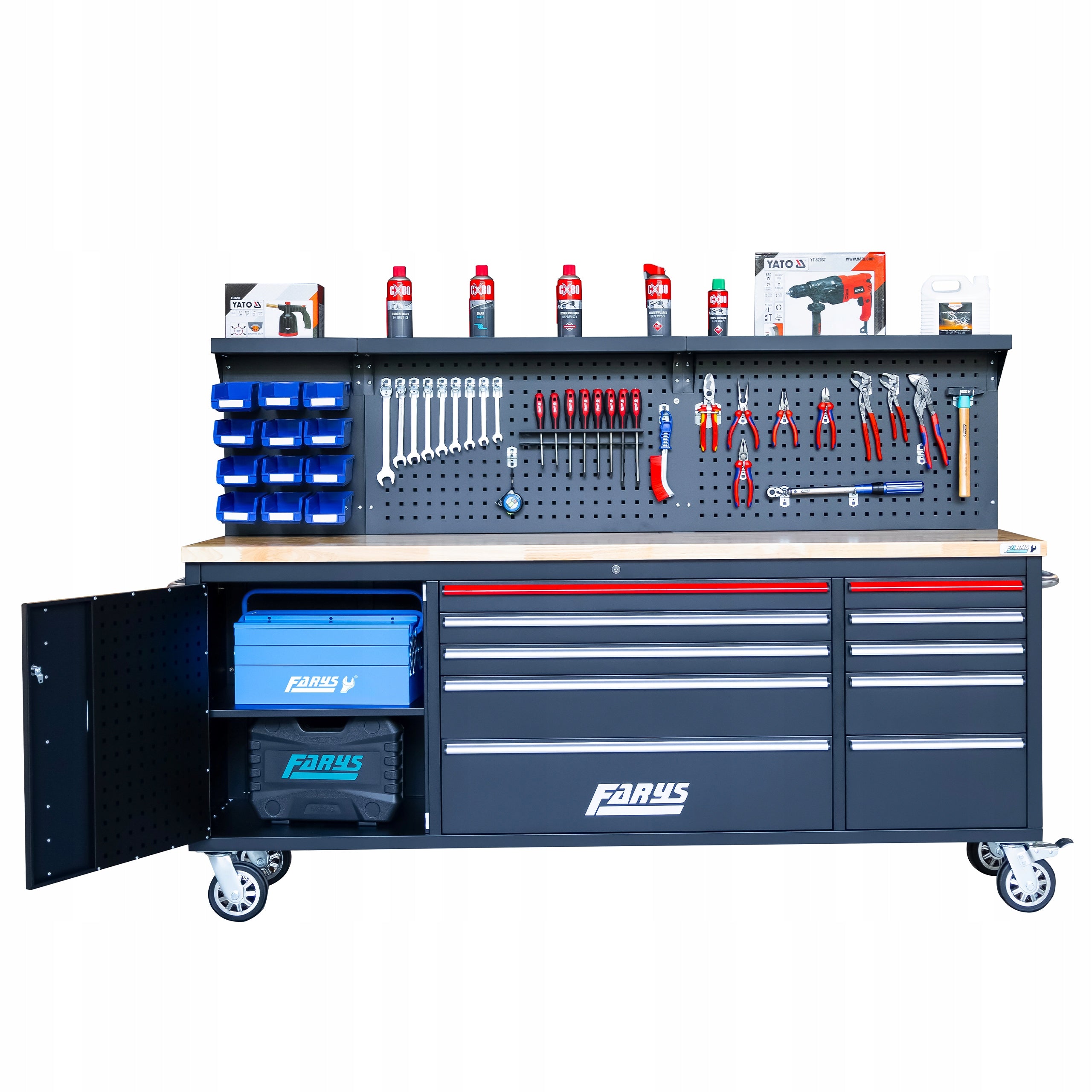 WORKBENCH TOOL CABINET WORKSHOP TOOL CABINET XXL FR4061 EAN (GTIN) 5906492993033
