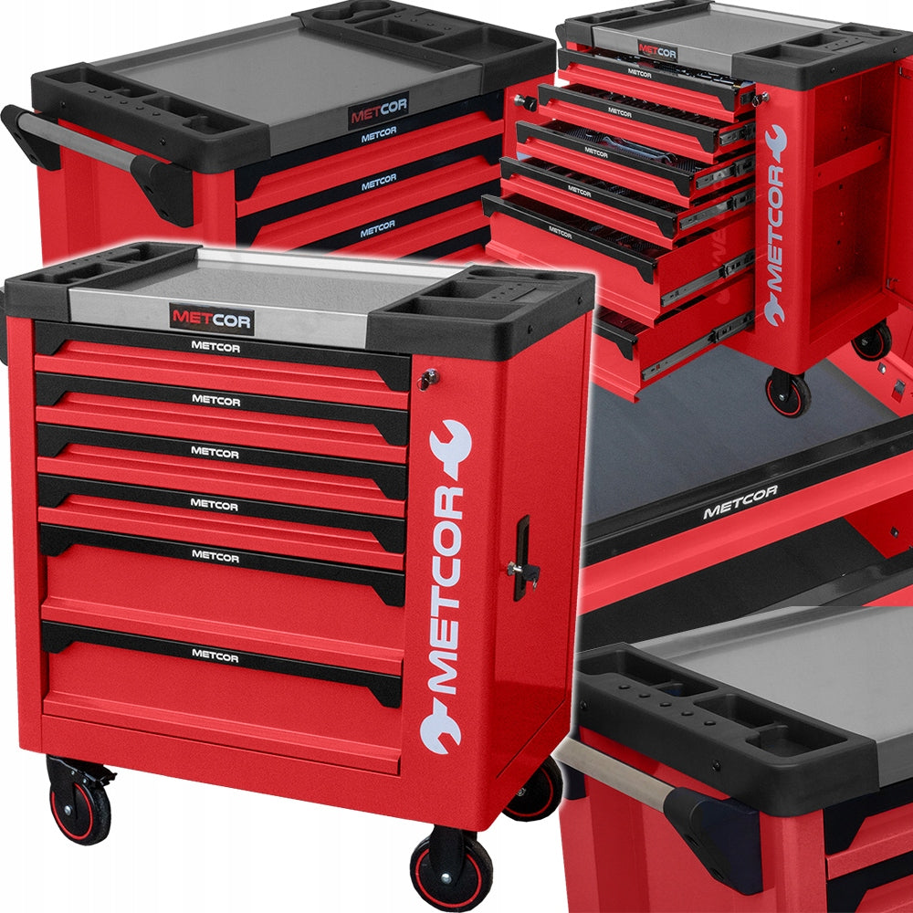 WORKSHOP CABINET TOOL TROLLEY METCOR PREMIUM TOOLS CD3306EDGE