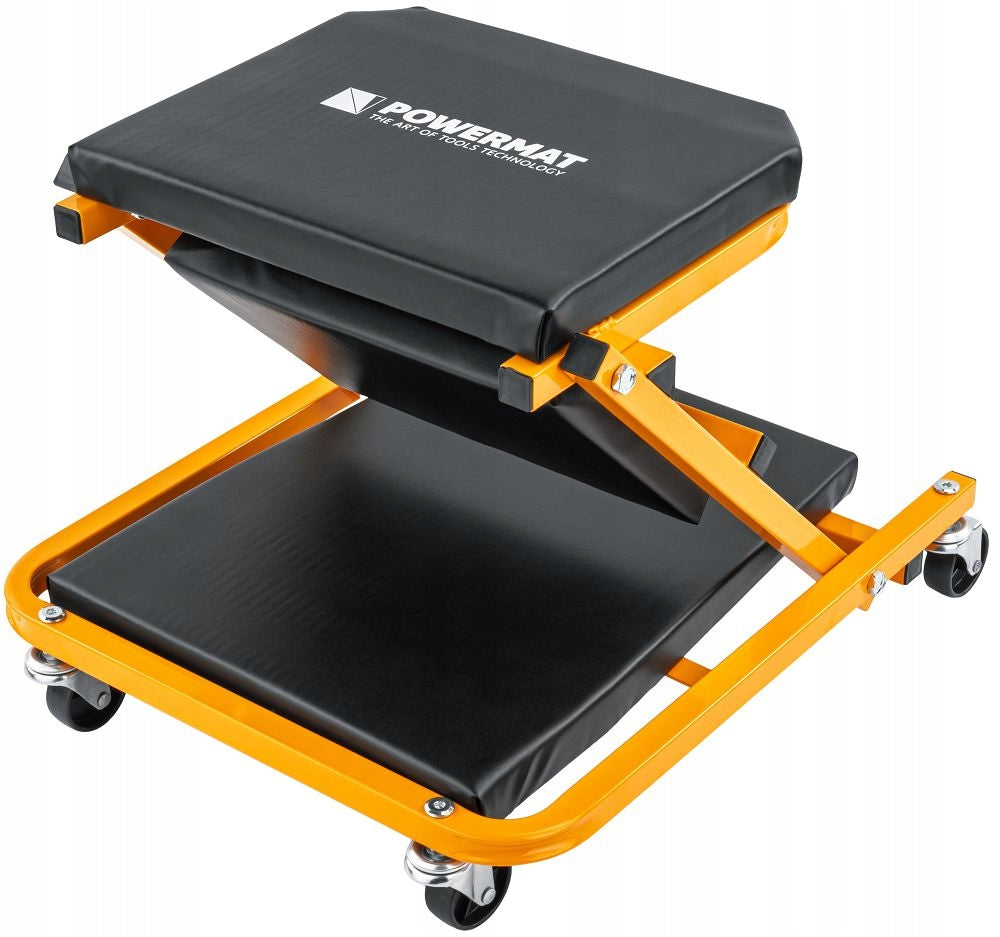 WORKSHOP COUCH 2IN1 SERVICE SEAT STOOL 150KG 91CM WHEELS Manufacturer code PM1401