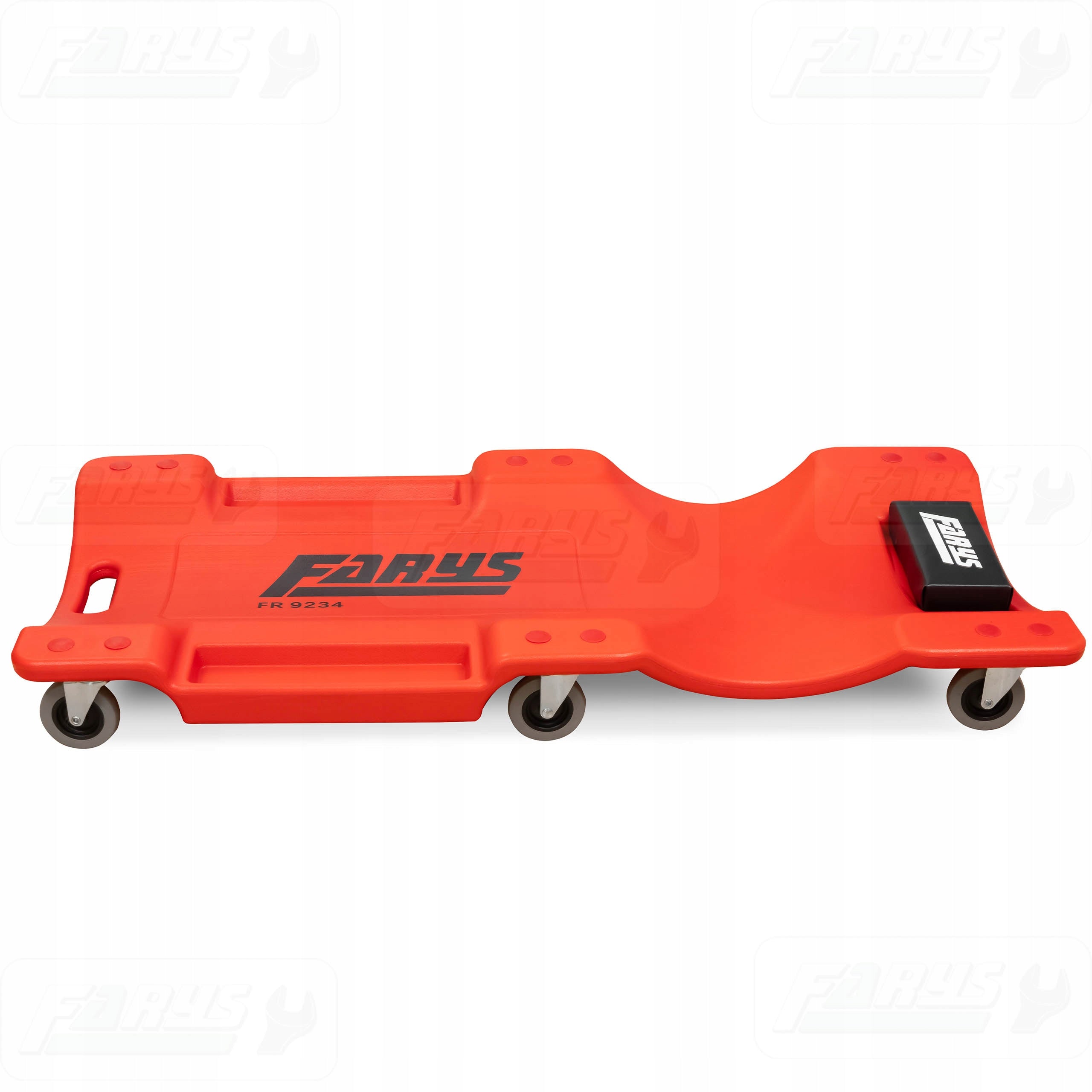 WORKSHOP COUCH 6 WHEELS 200kg PROFILED MECHANICS COMFORTABLE HEADREST Product weight with unit packaging 5.4 kg
