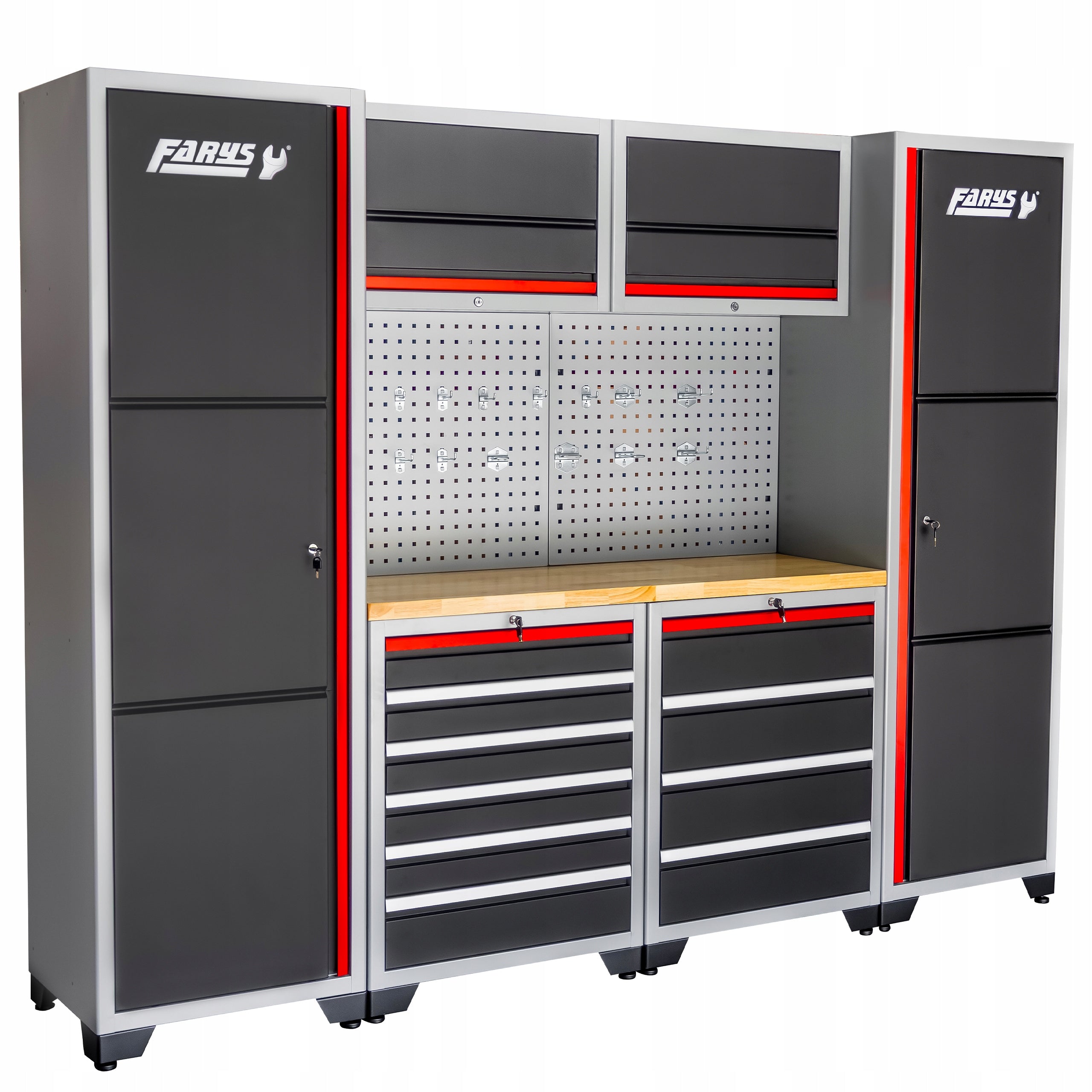 WORKSHOP FURNITURE SET WORKSHOP FURNITURE GARAGE TABLE TROLLEY CABINET WARDROBE EAN (GTIN) 5907781831807